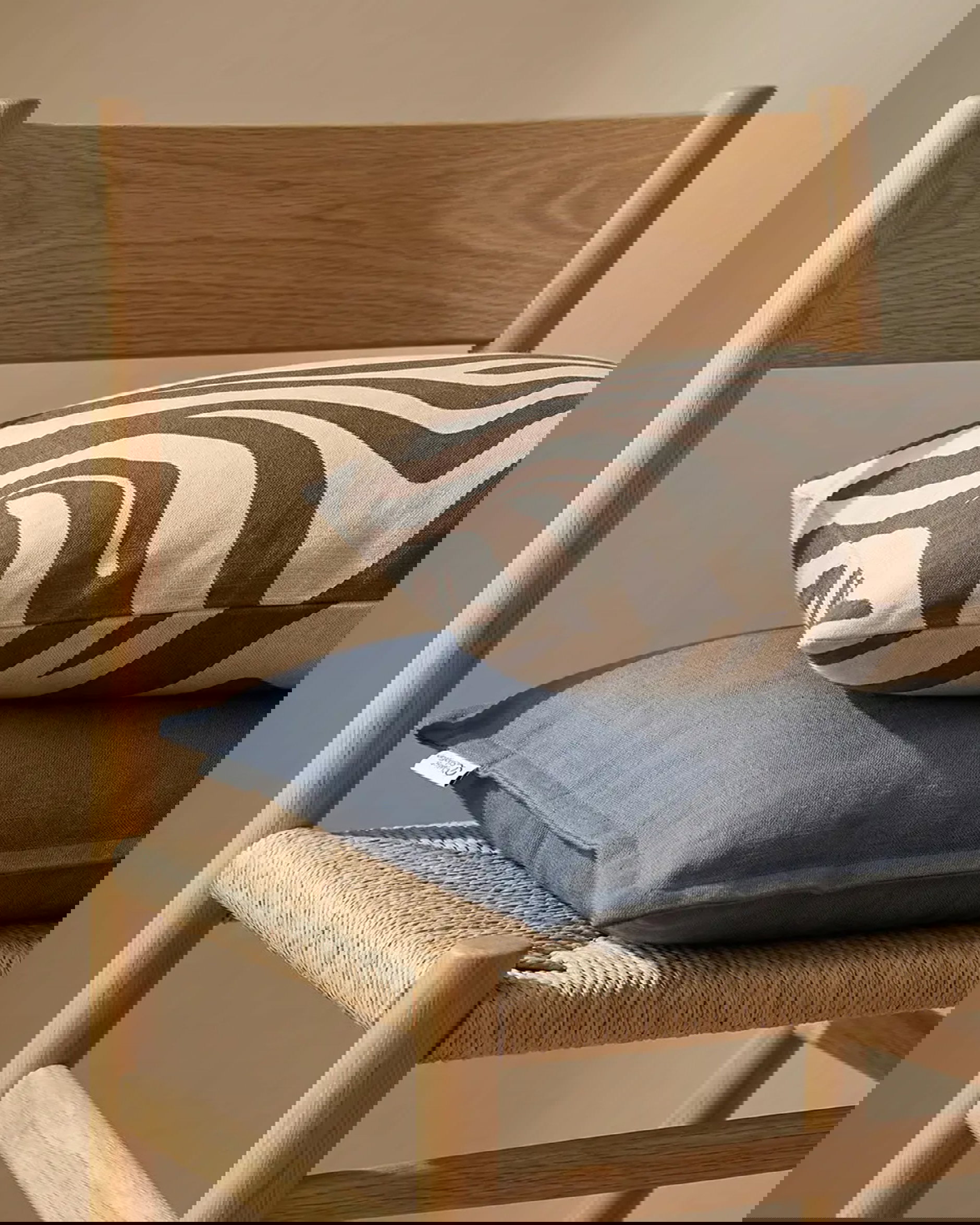 Savannah cushion cover brown/off-white