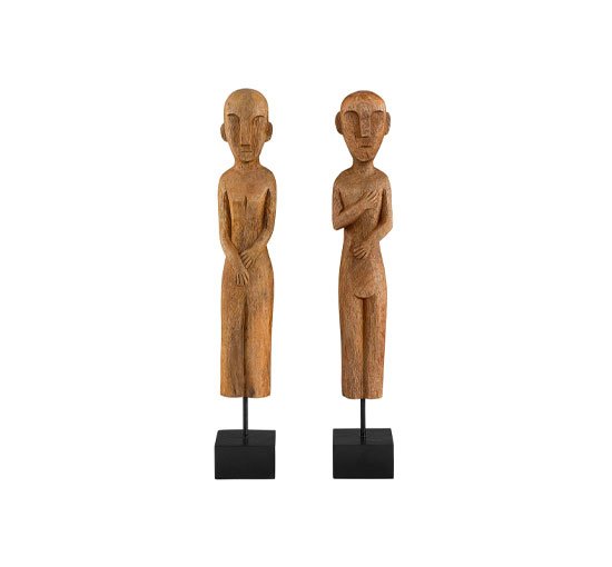 null - Zika & Rama Wooden Sculptures Black