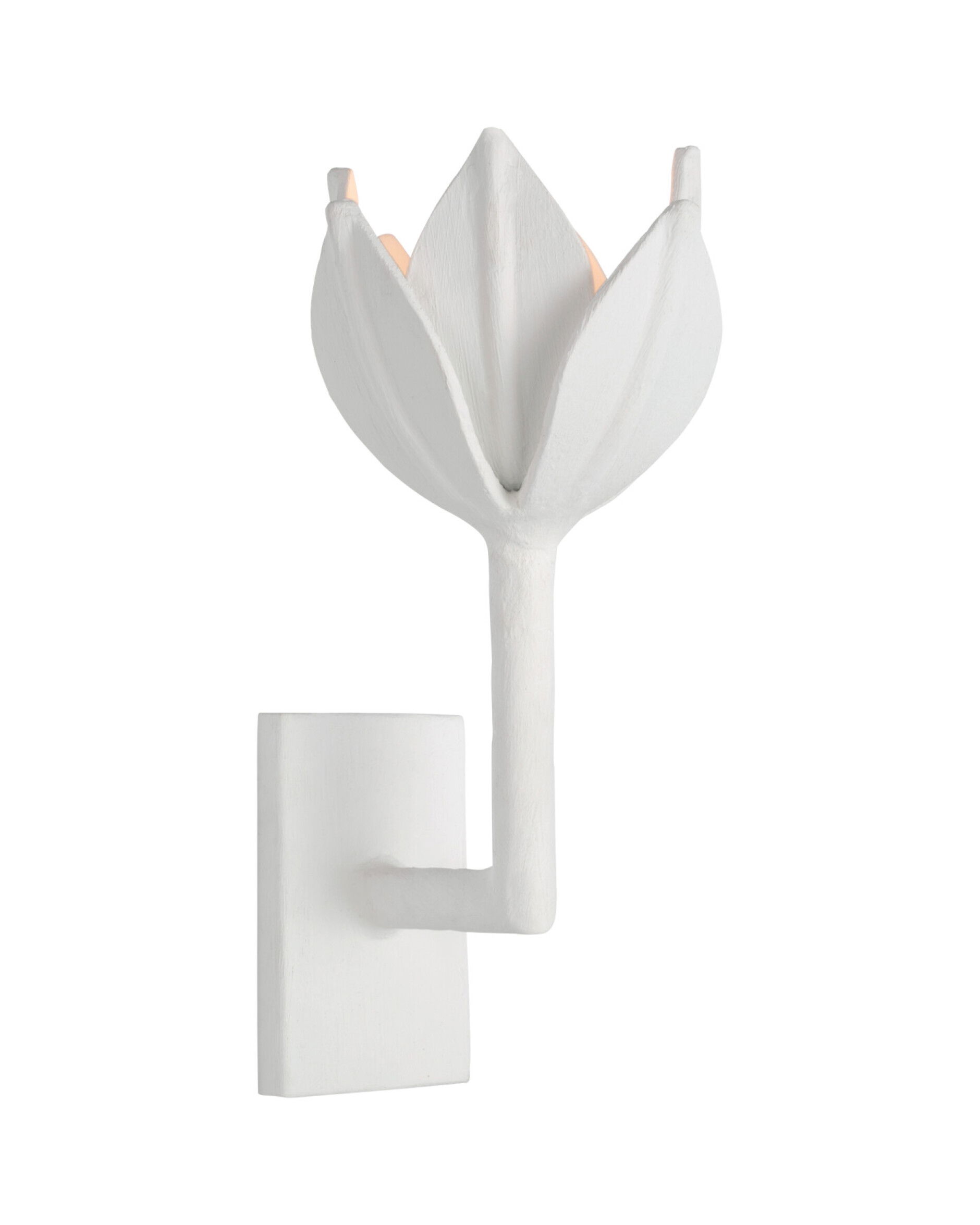 Alberto vägglampa vit S