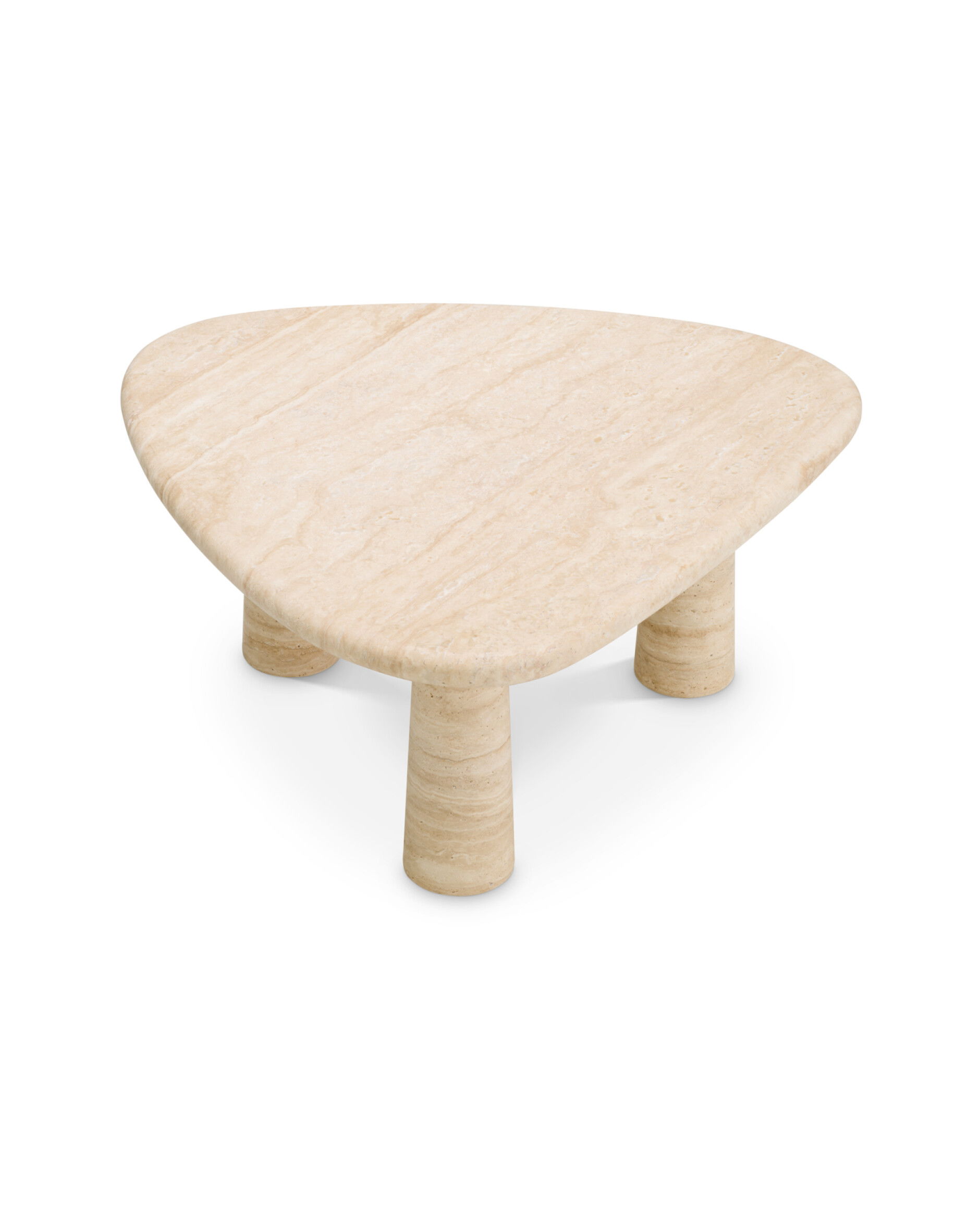 Larino sidobord travertine