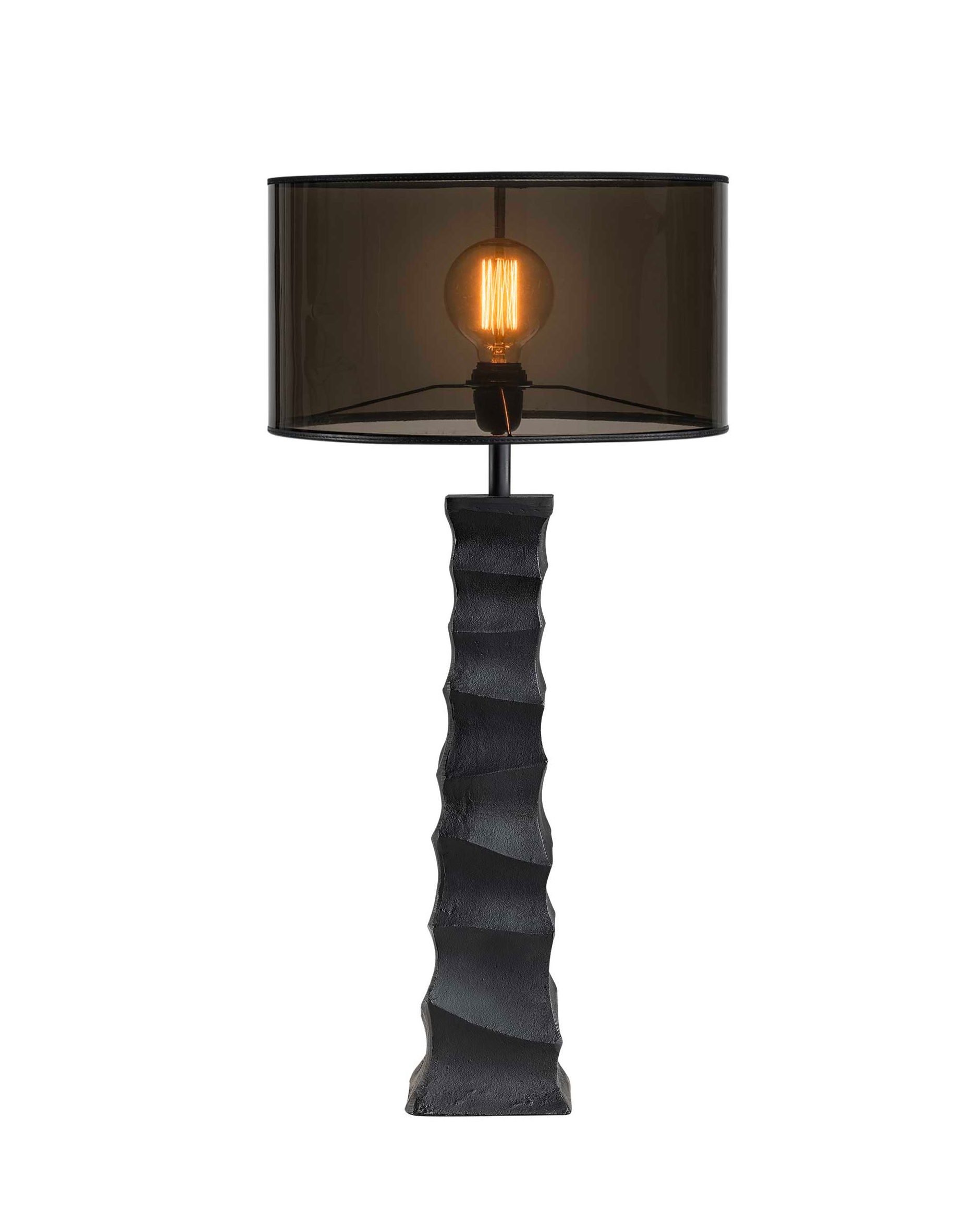 Pisa bordslampa svart