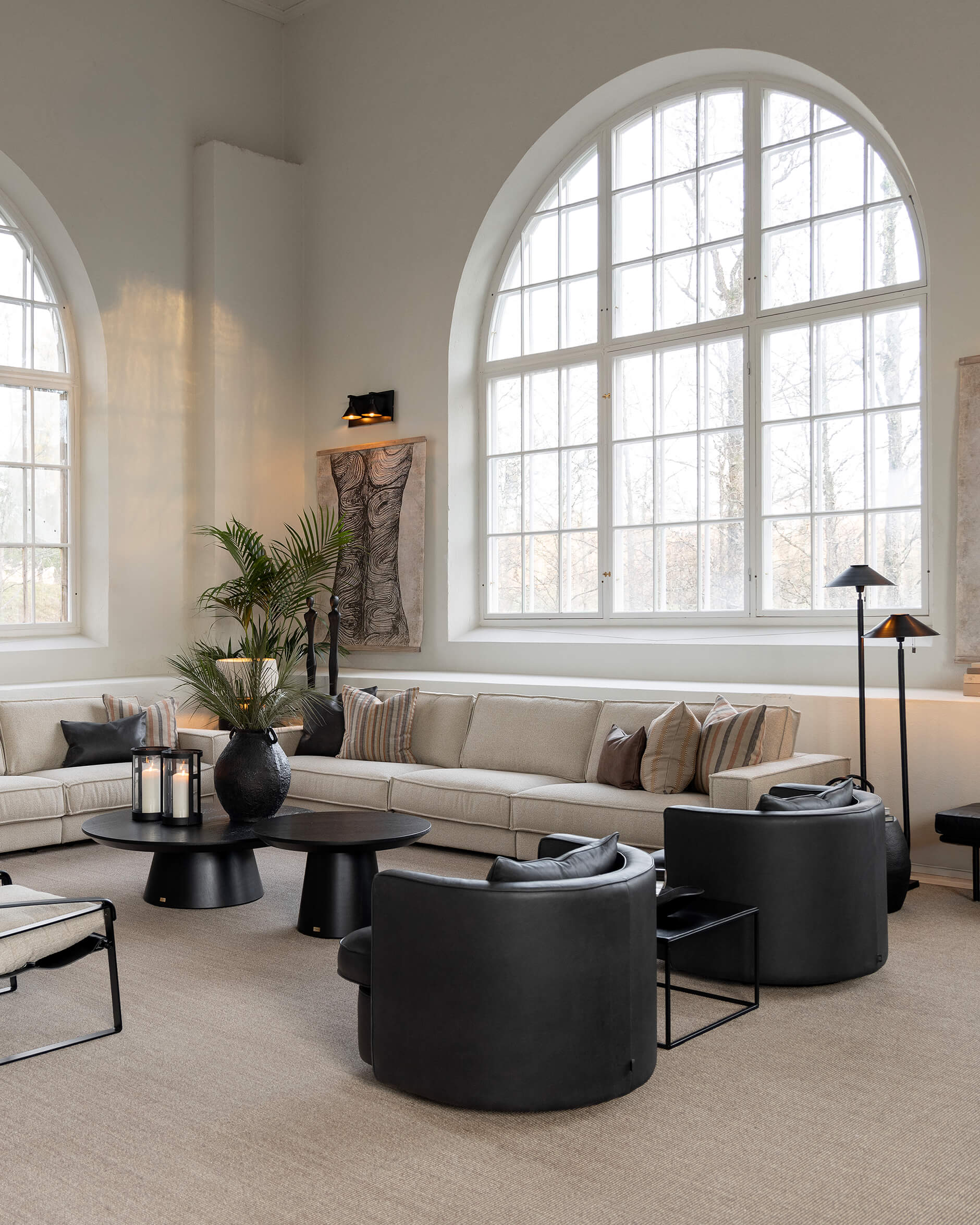 Oman Kissenhülle linen/saffron