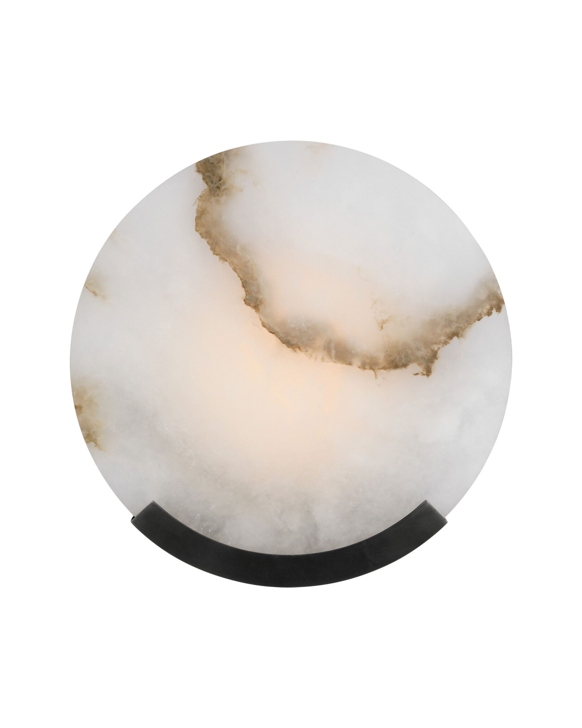 Melange 10" vägglampa brons