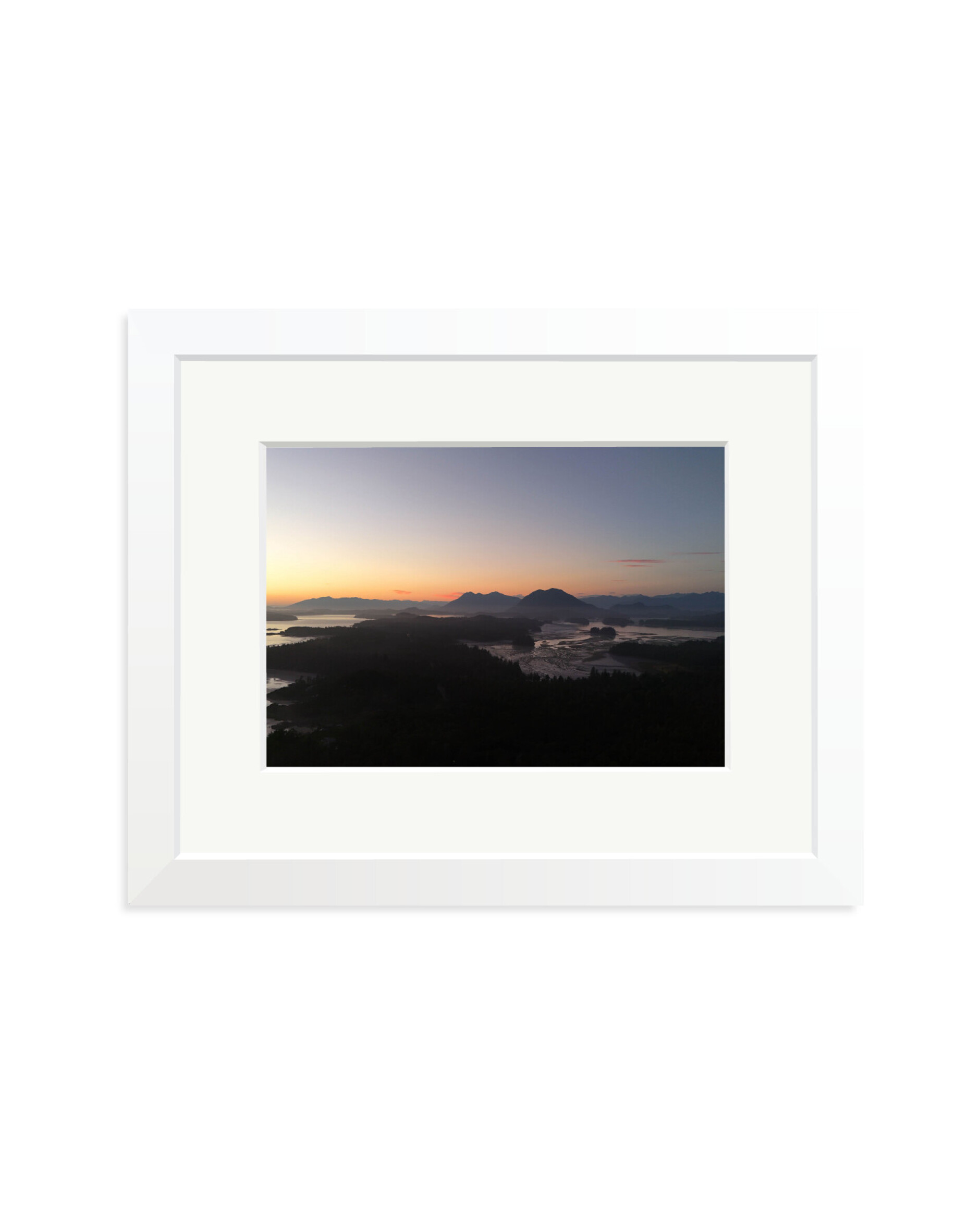 Inlets at last light White / Small