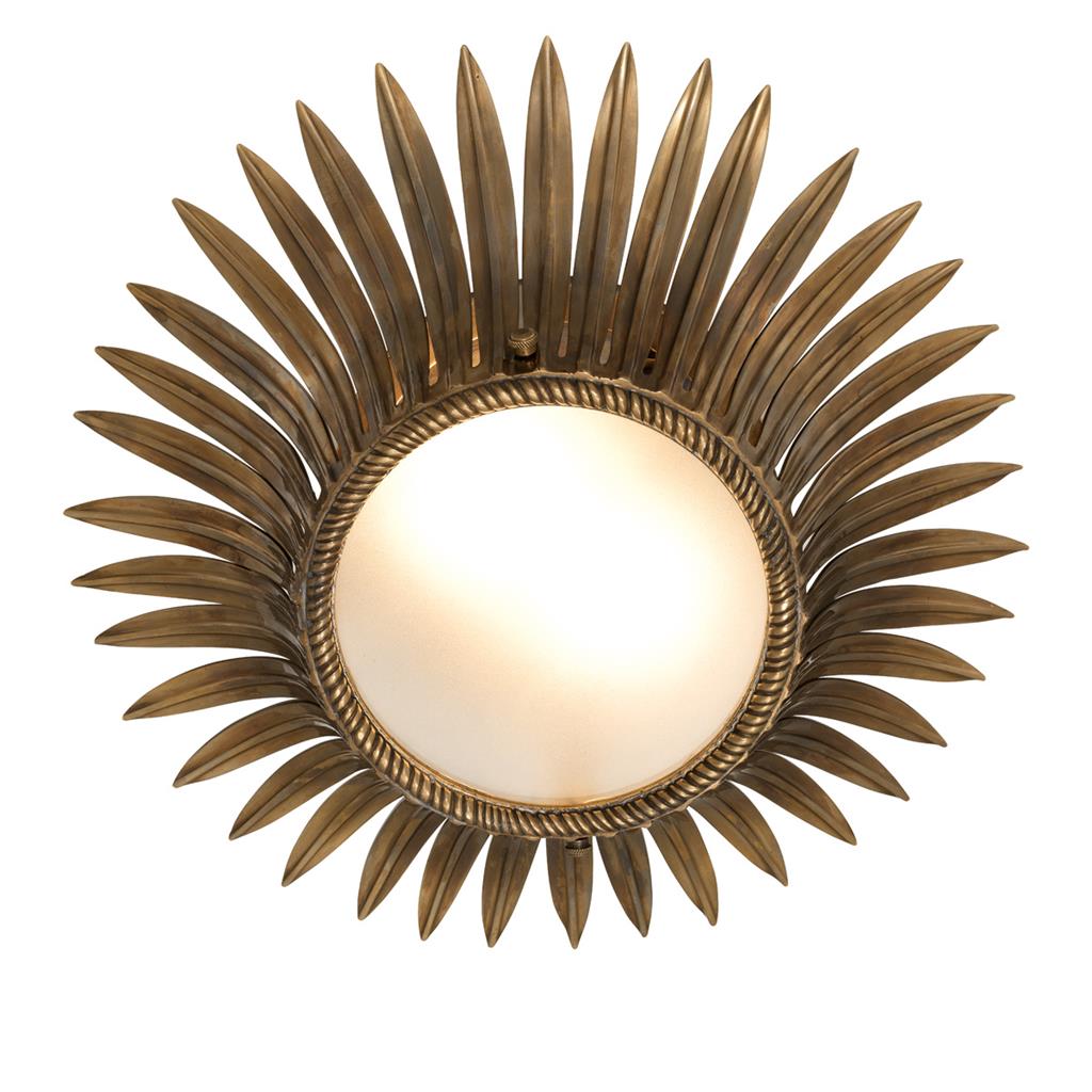 Ceiling Lamp Nuvole Vintage Brass