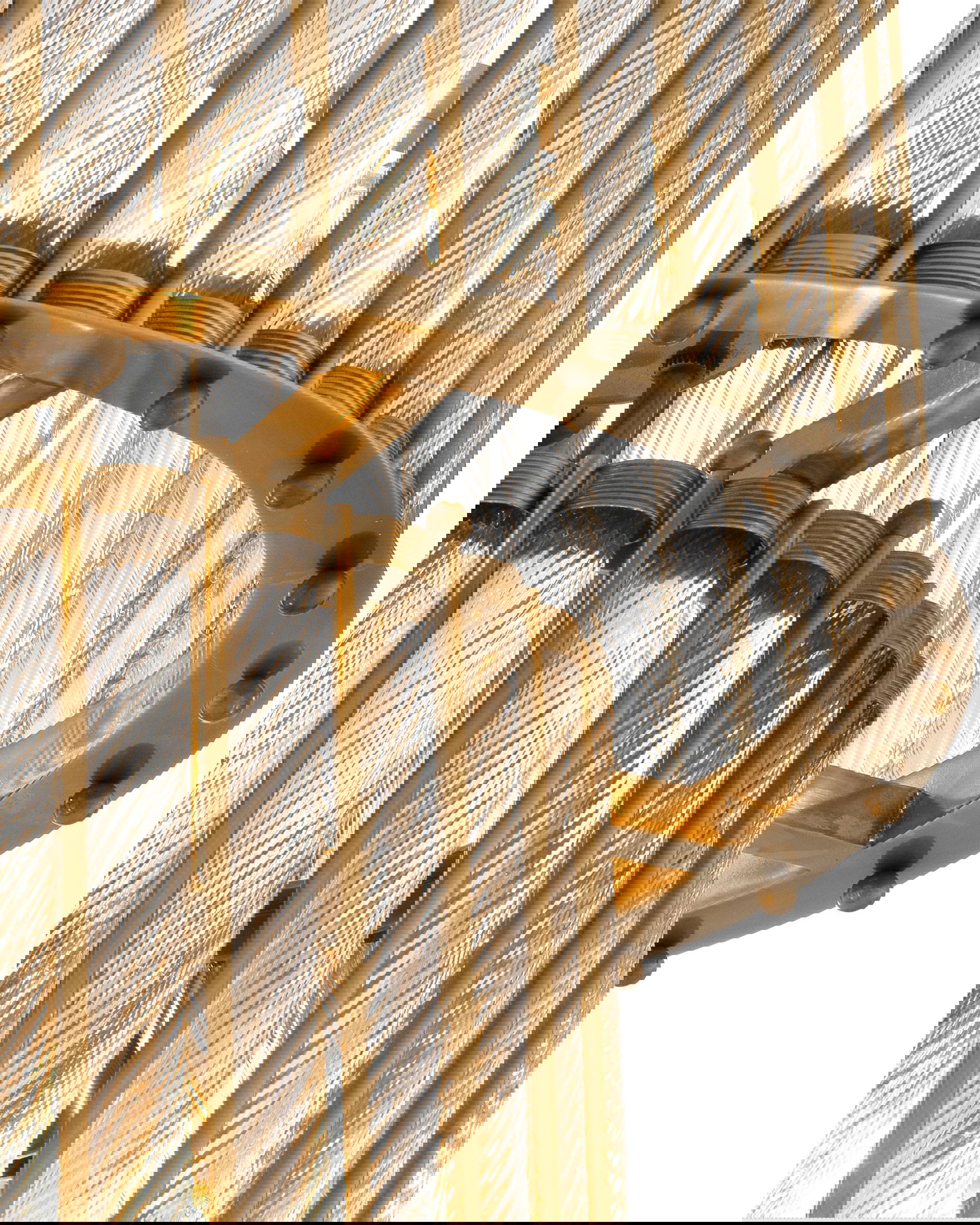 Tiziano taklampa mässing L