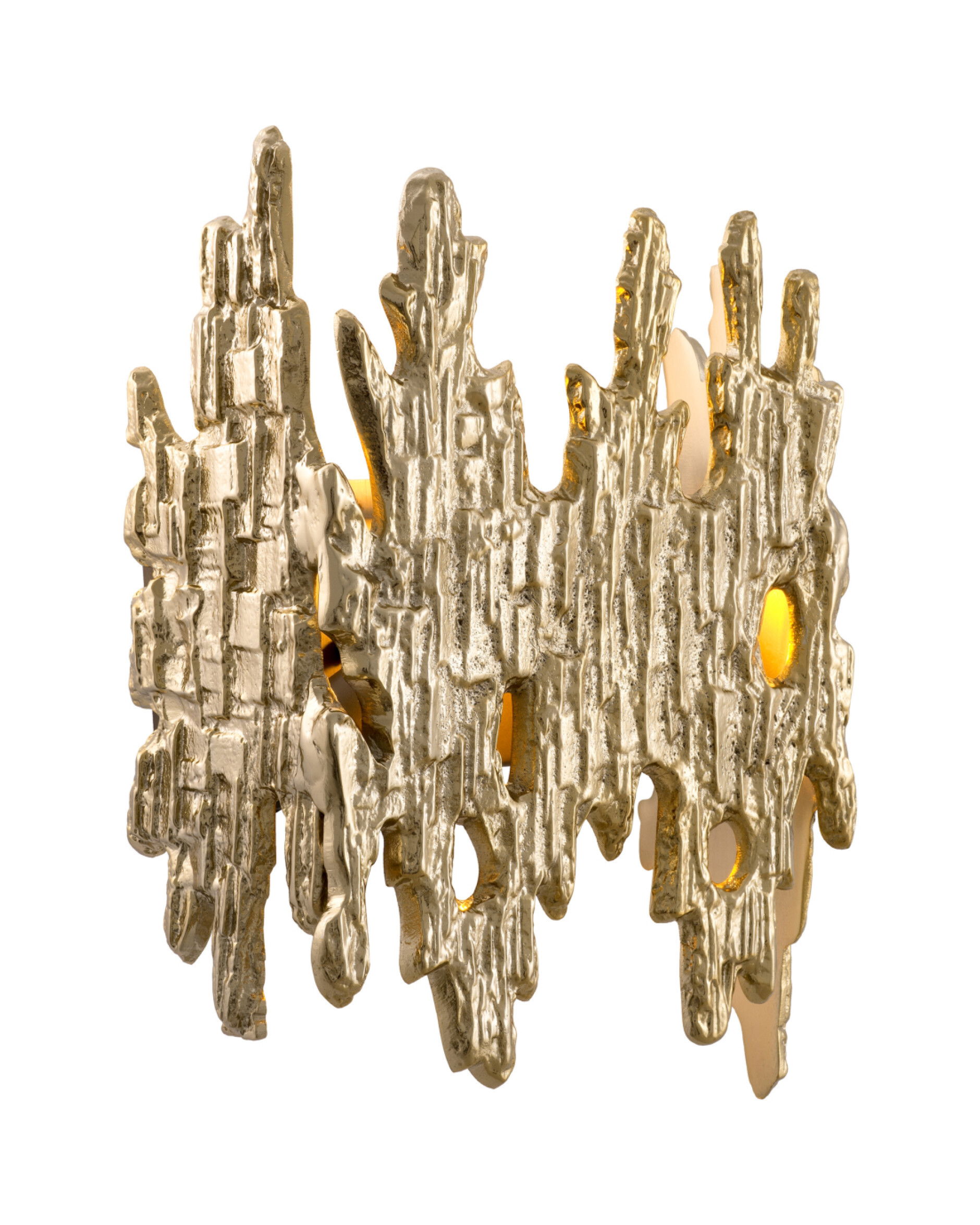 Creten vägglampa guld