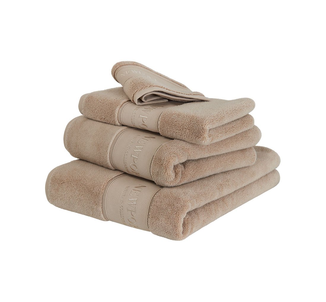 Sand - Mayfair Towel Navy