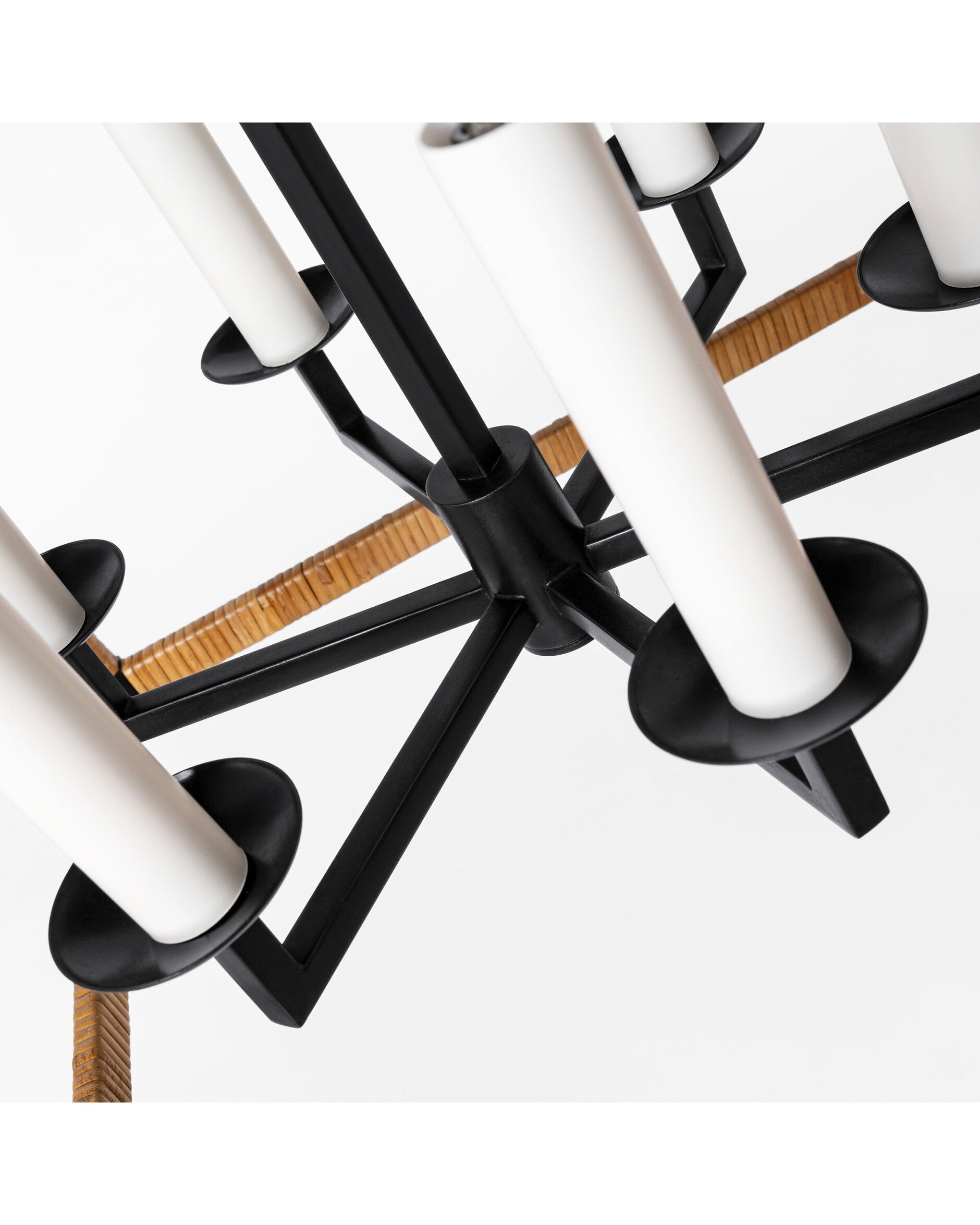 Darlana wrapped taklampa aged iron L