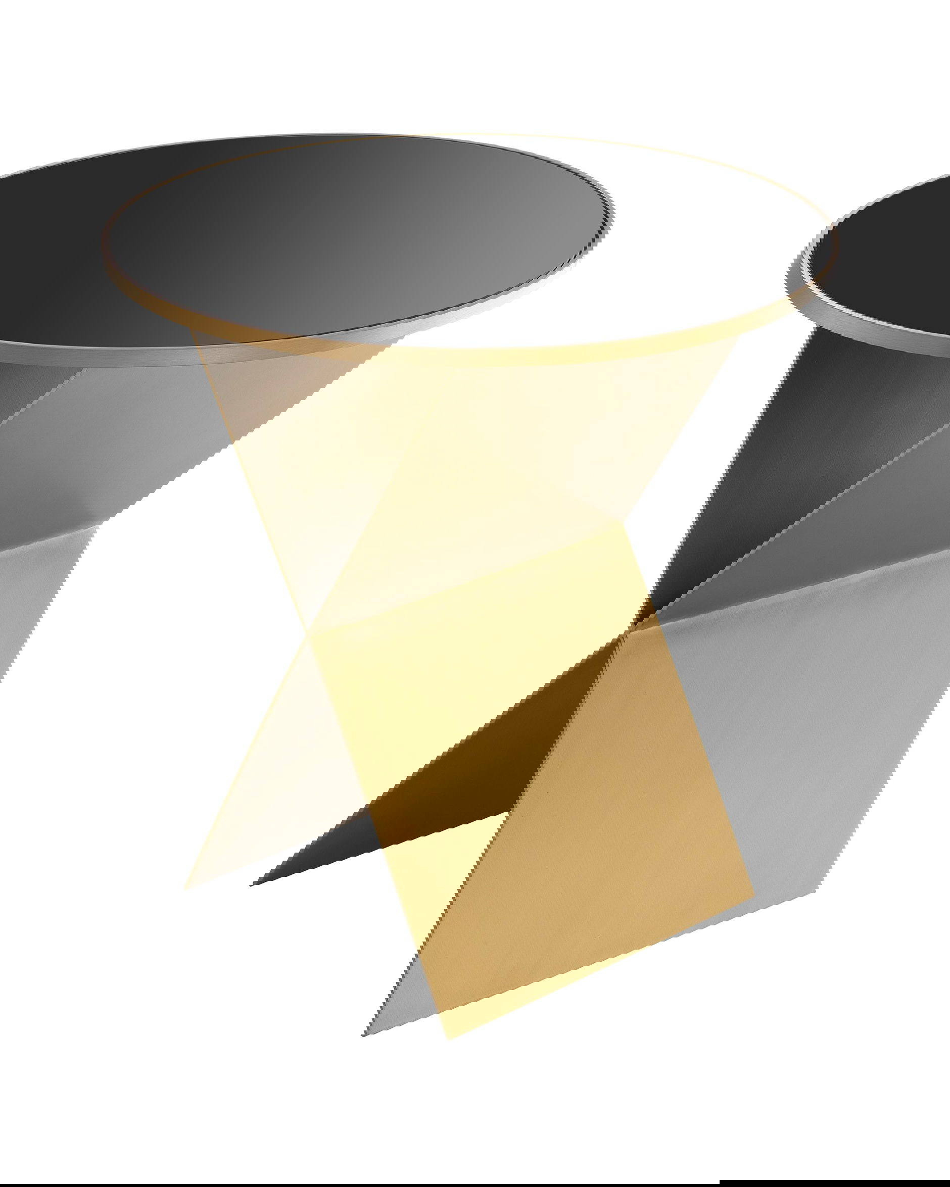 Fitch sidobord mässing