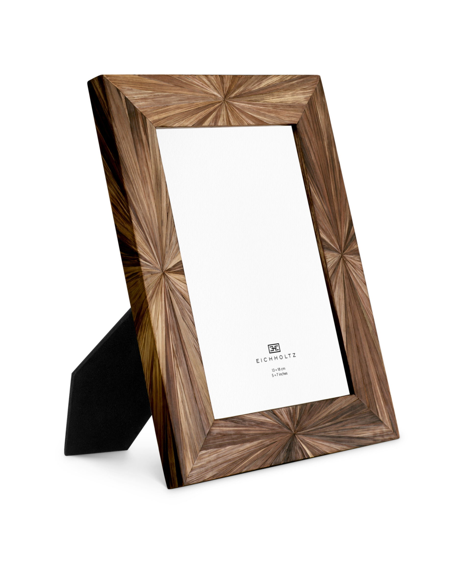 Harvard fotoram marquetry brun