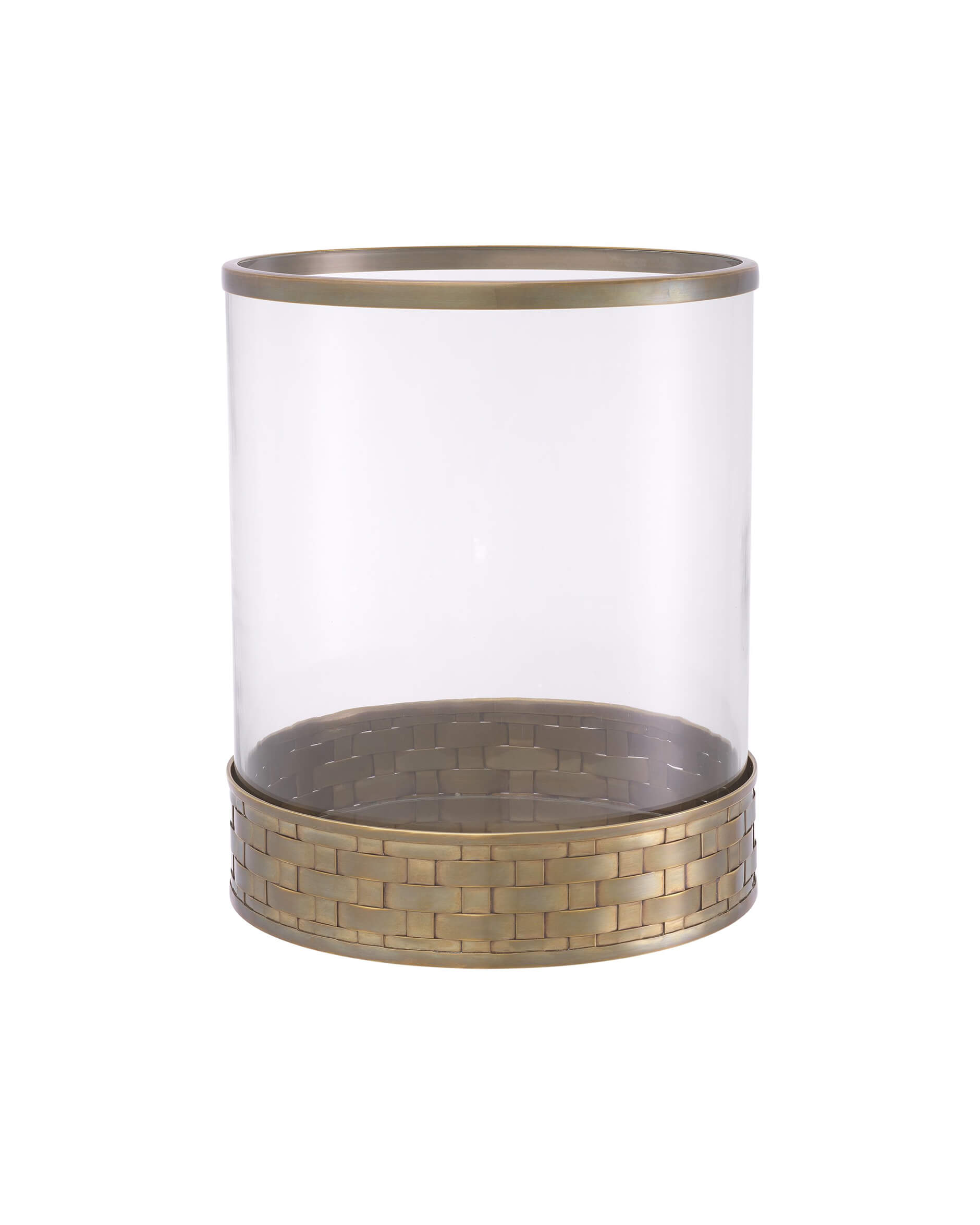 Lausanne lykta antik mässing