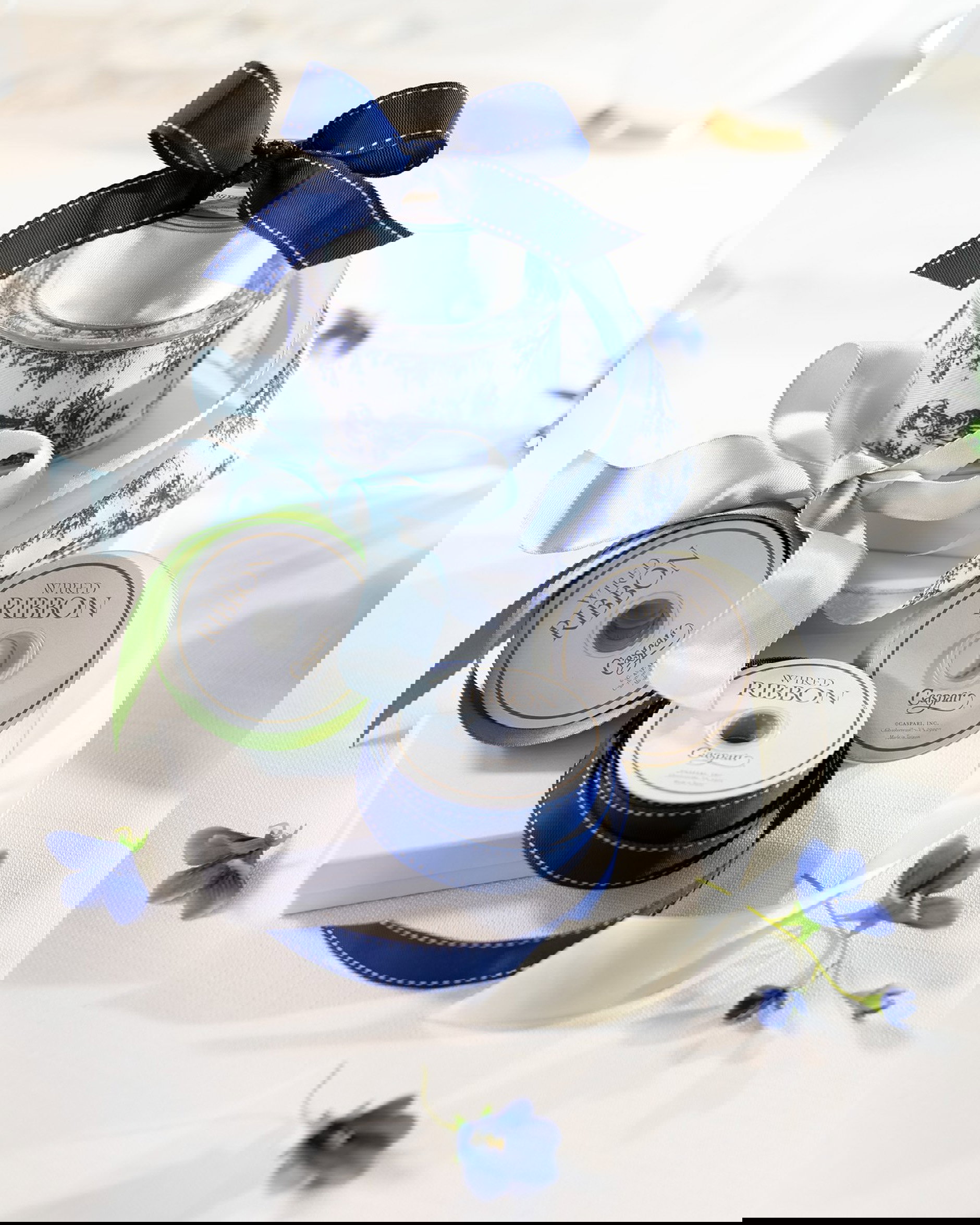 Satinband ivory 8,2m