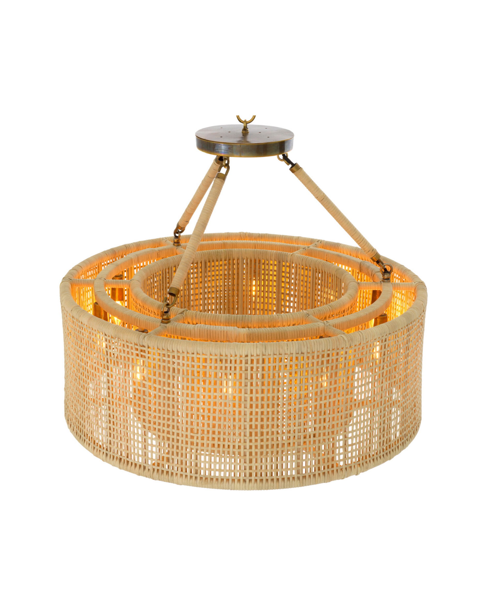 Bernardi Ceiling Lamp Natural Rattan