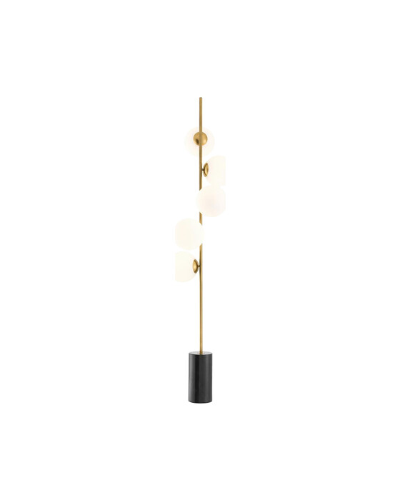 Golvlampa Tempo Antique Brass