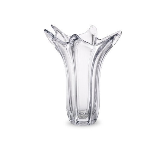 Clear Glass - Sutter Vase Grey