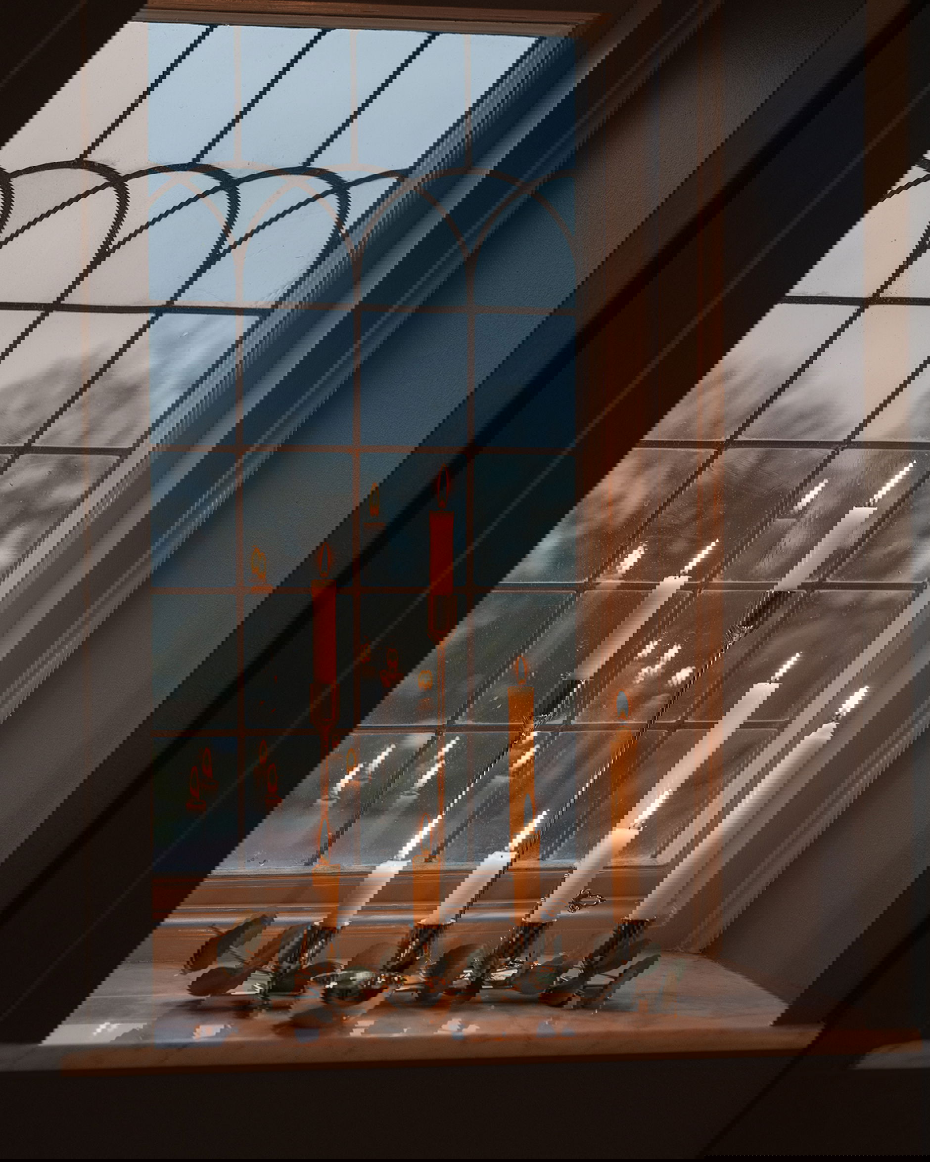 Nattlight Candlestick silver