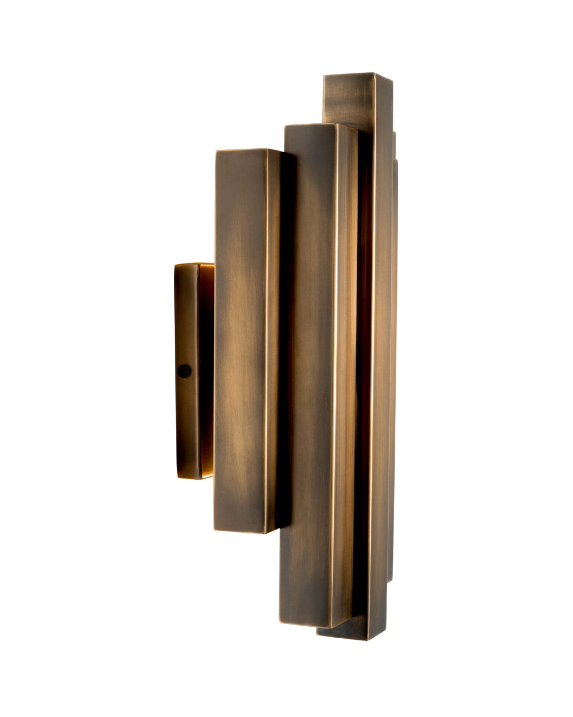 Beau Rivage vägglampa mässing