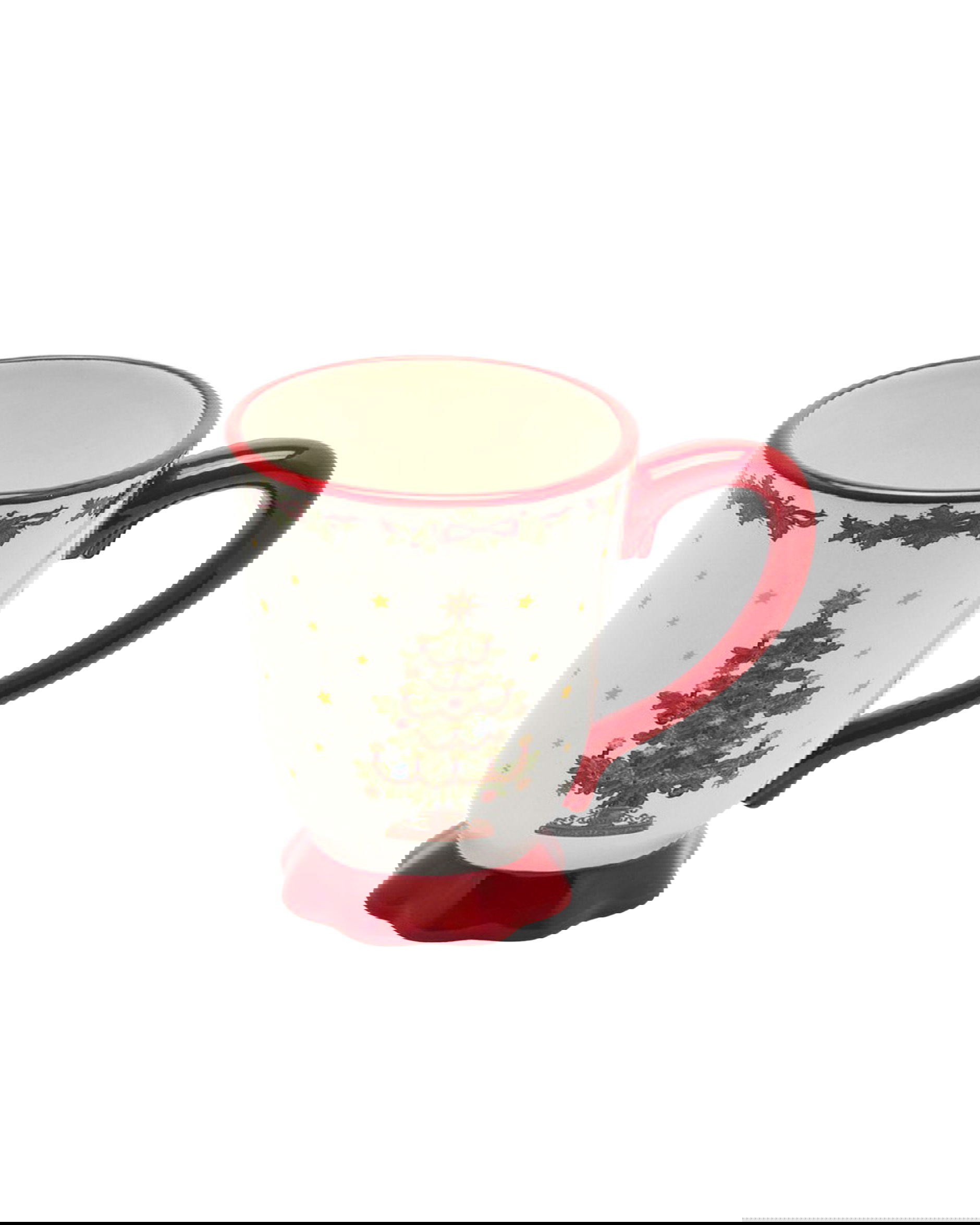 Carmina Mug White/Red