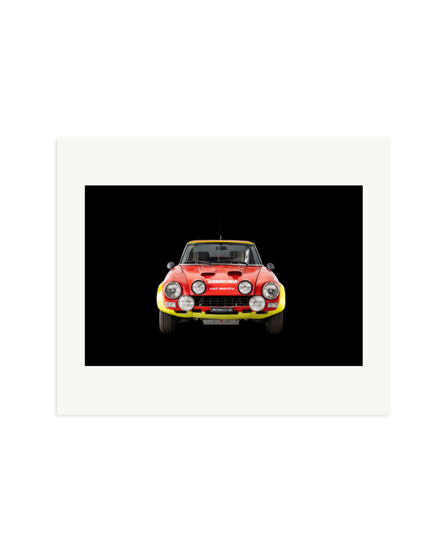 Fiat Abarth Print Only / Large