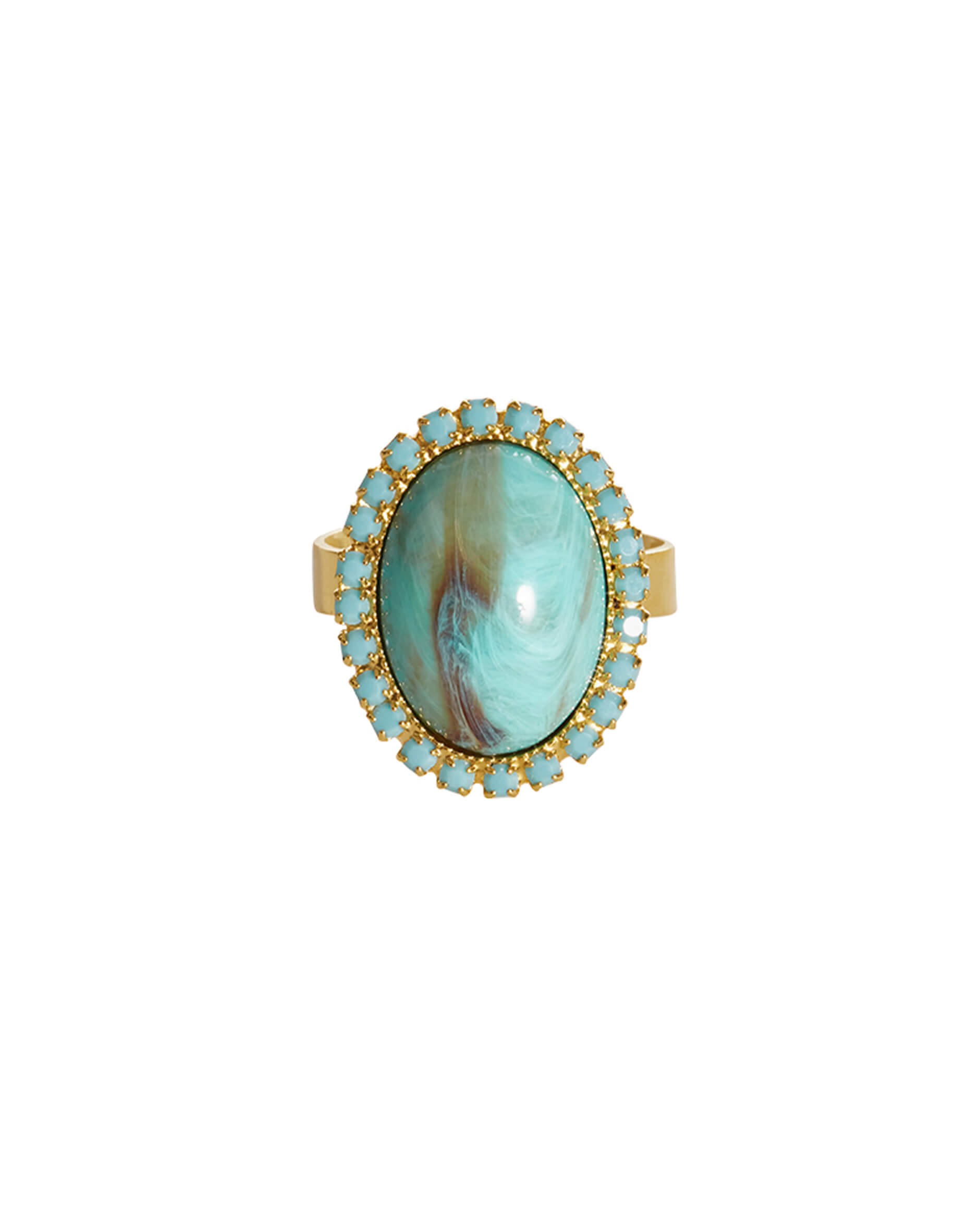 Boho ring turquoise