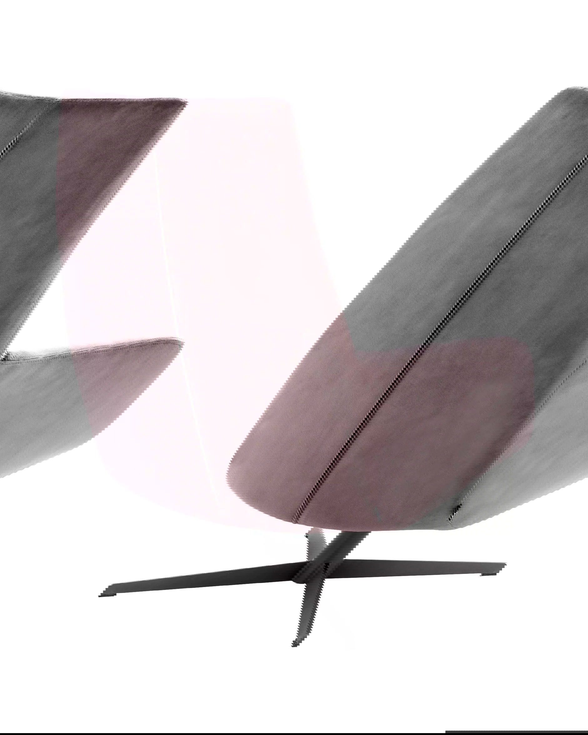 Nautilus fåtölj & ottoman roche taupe OUTLET