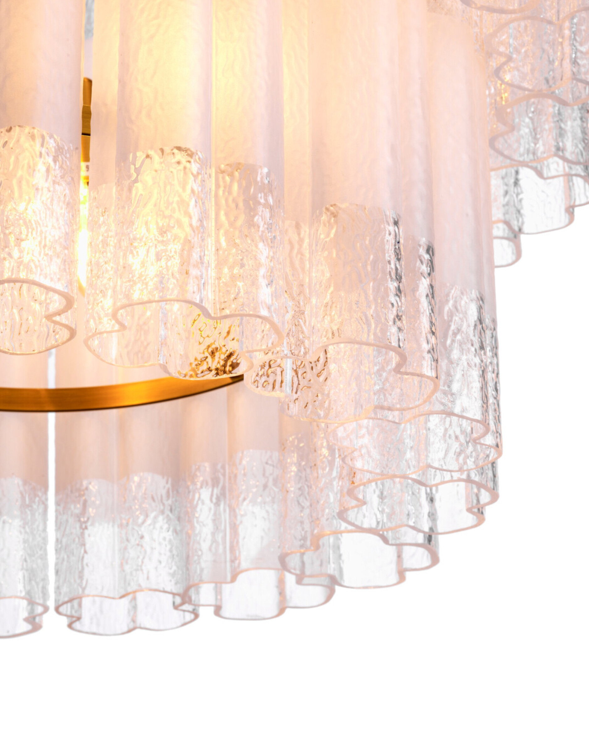 Denton Chandelier antique brass S