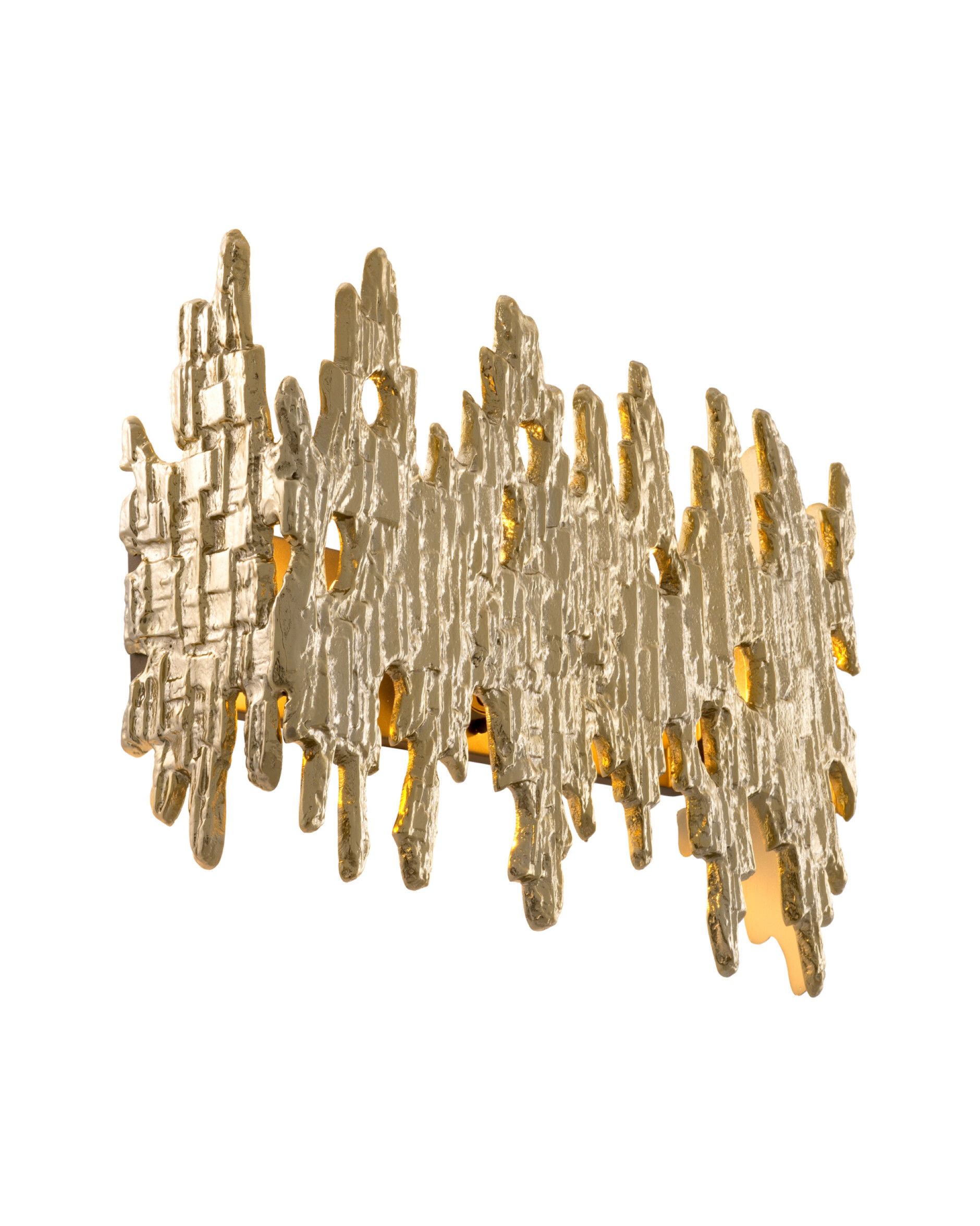 Creten vägglampa guld