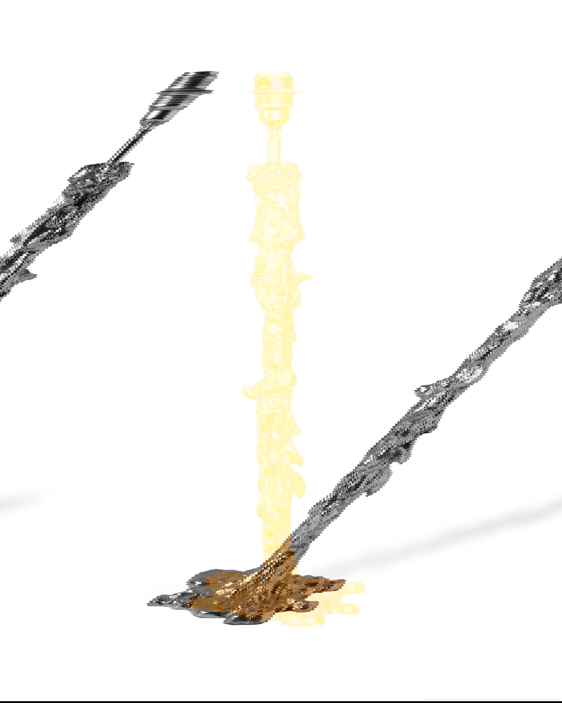 Drip bordslampa guld