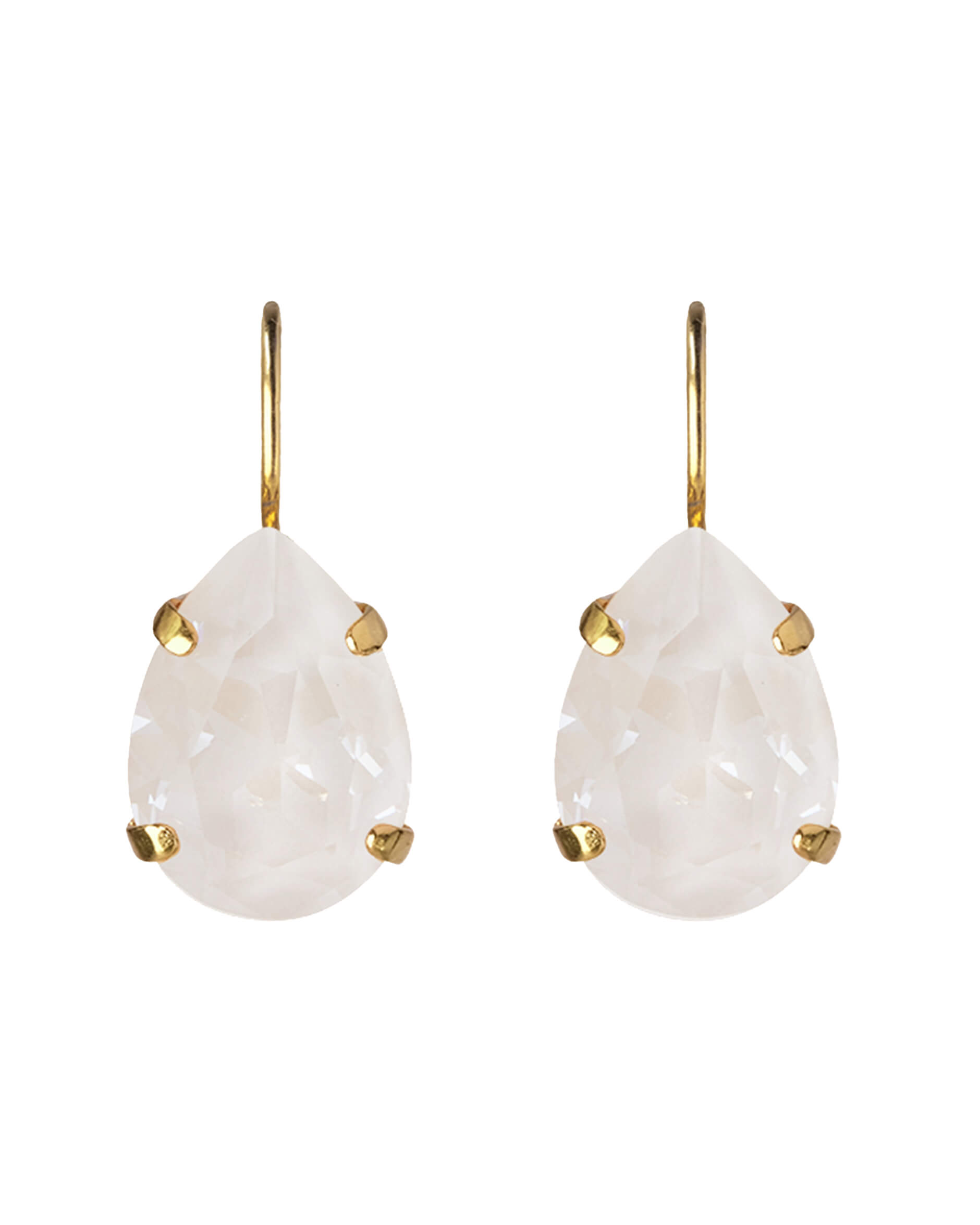 Mini Drop Clasp örhängen electric white