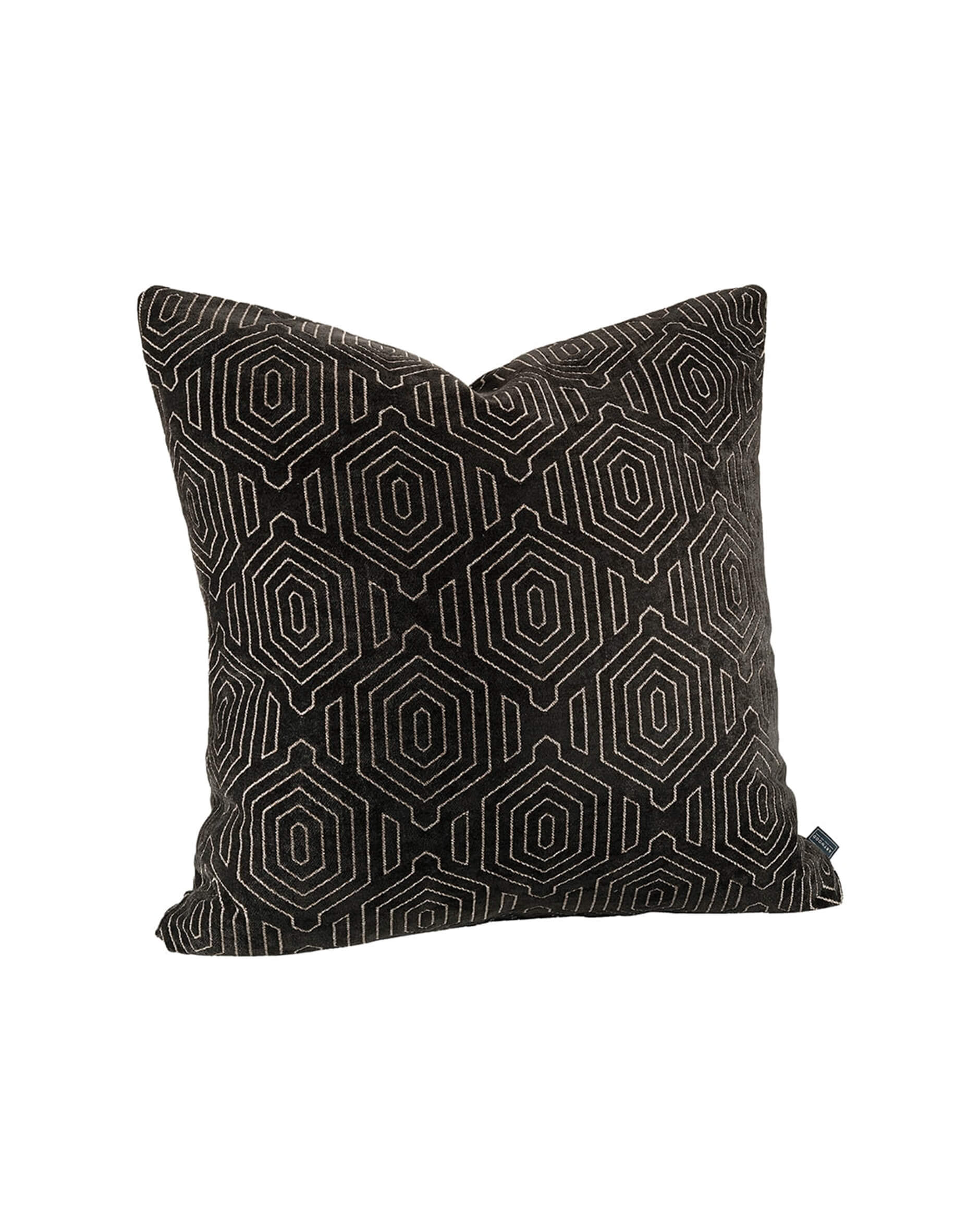 Laurel cushion cover ethnic dark brown OUTLET