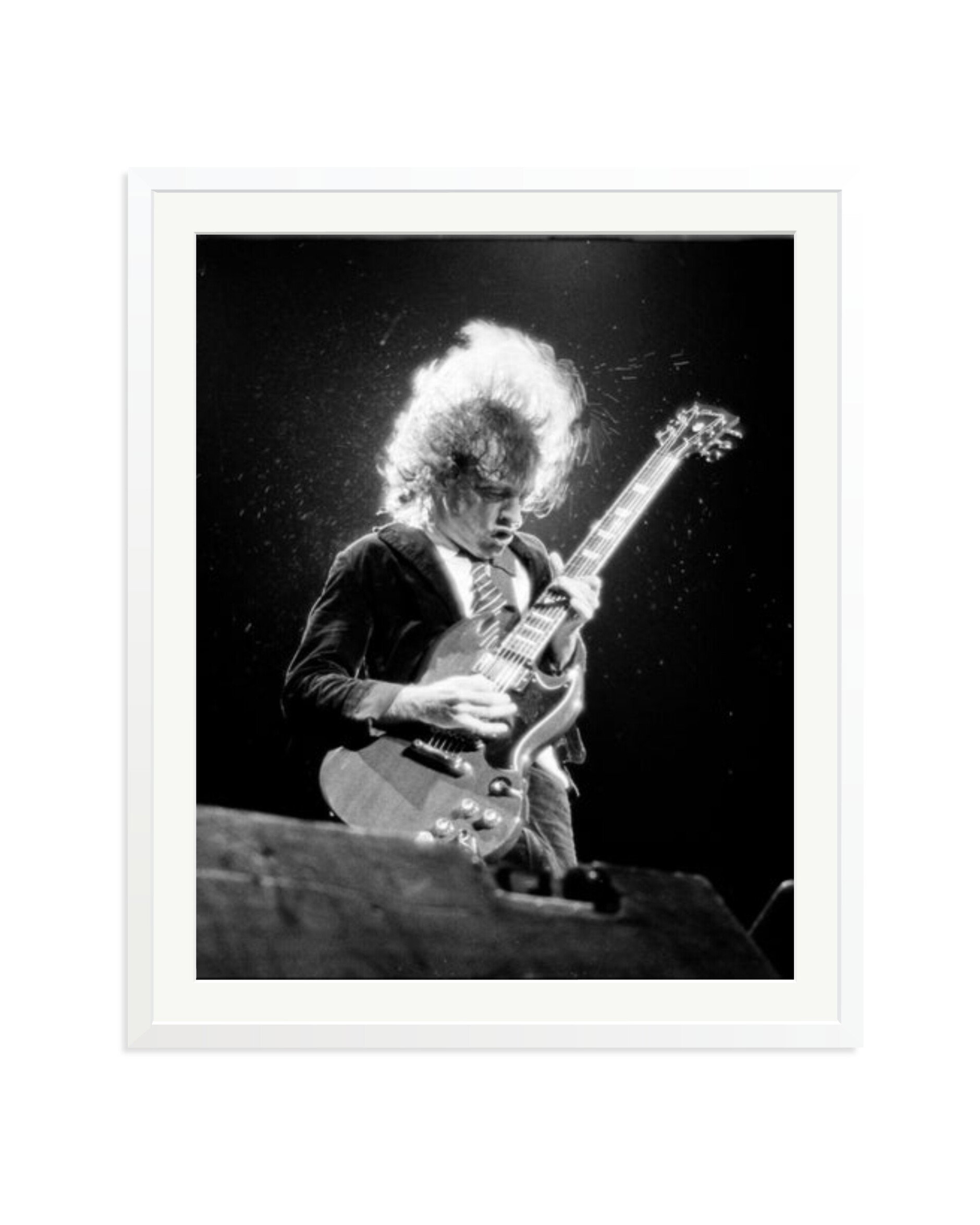Angus Young 1986 White / XXL