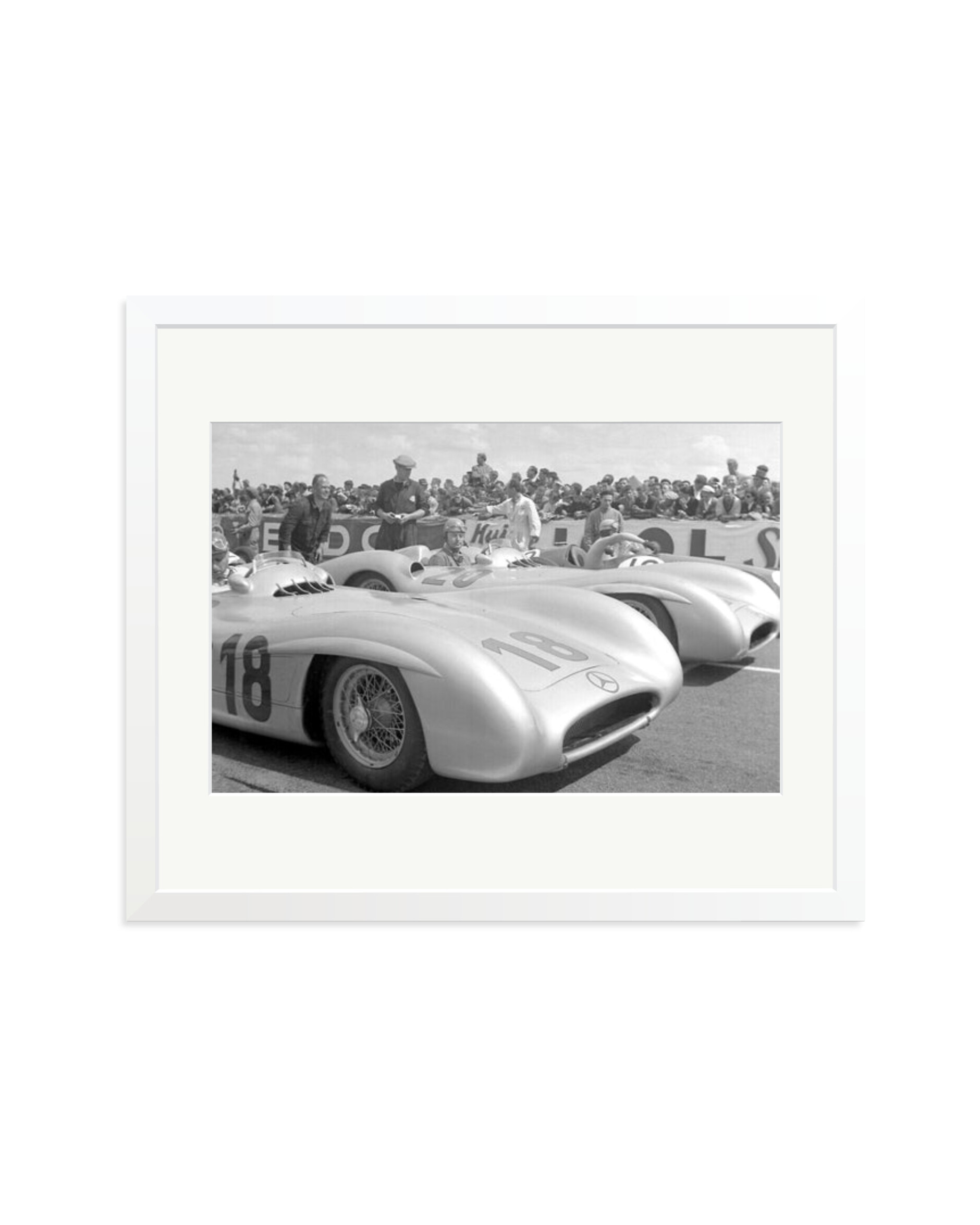 French Grand Prix White / Large