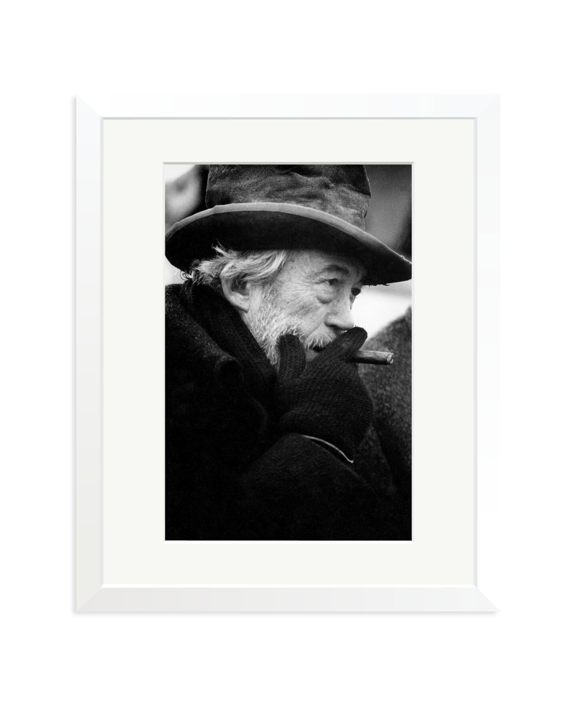 John Huston, 'Man in the Wilderness' White / Medium