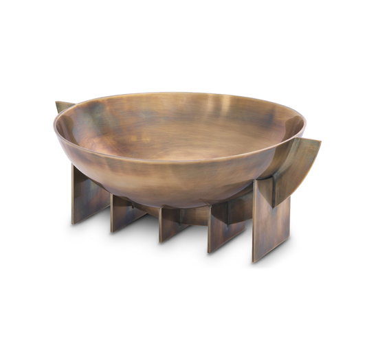Bismarck Serving Bowl Brass