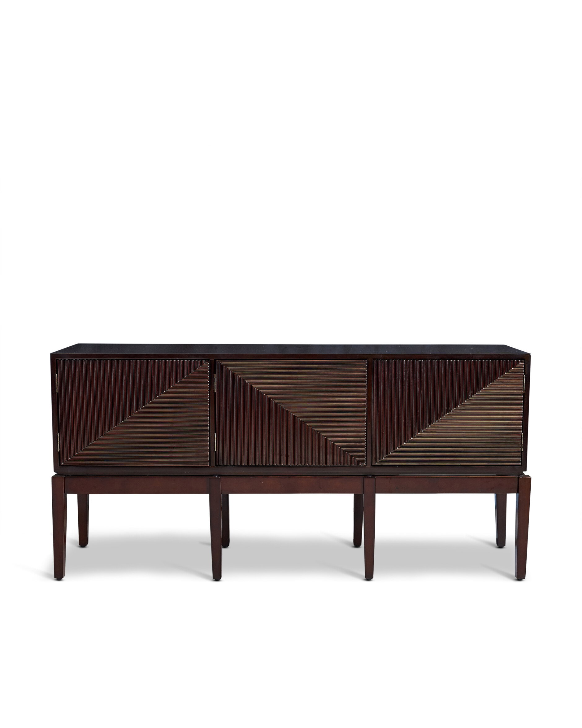 Art Deco sideboard dark brown
