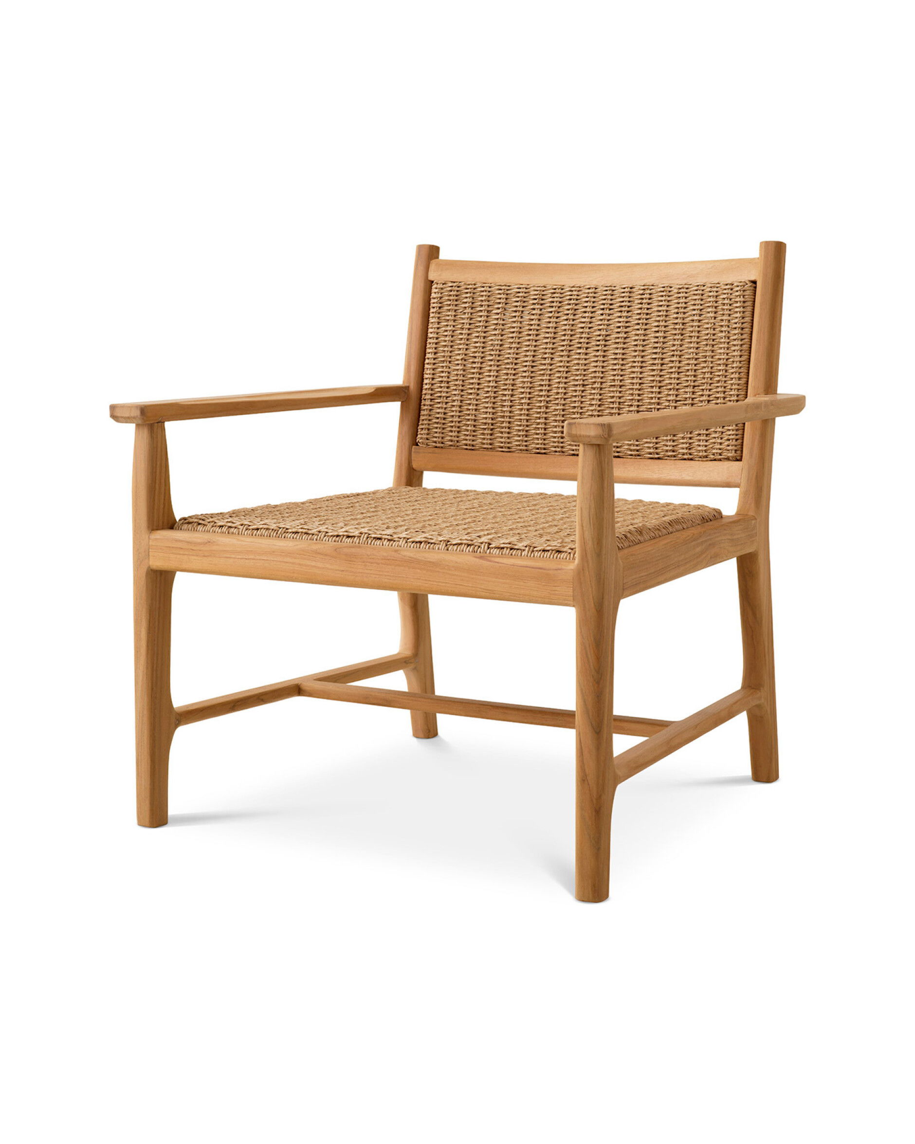 Pivetti fåtölj natural teak