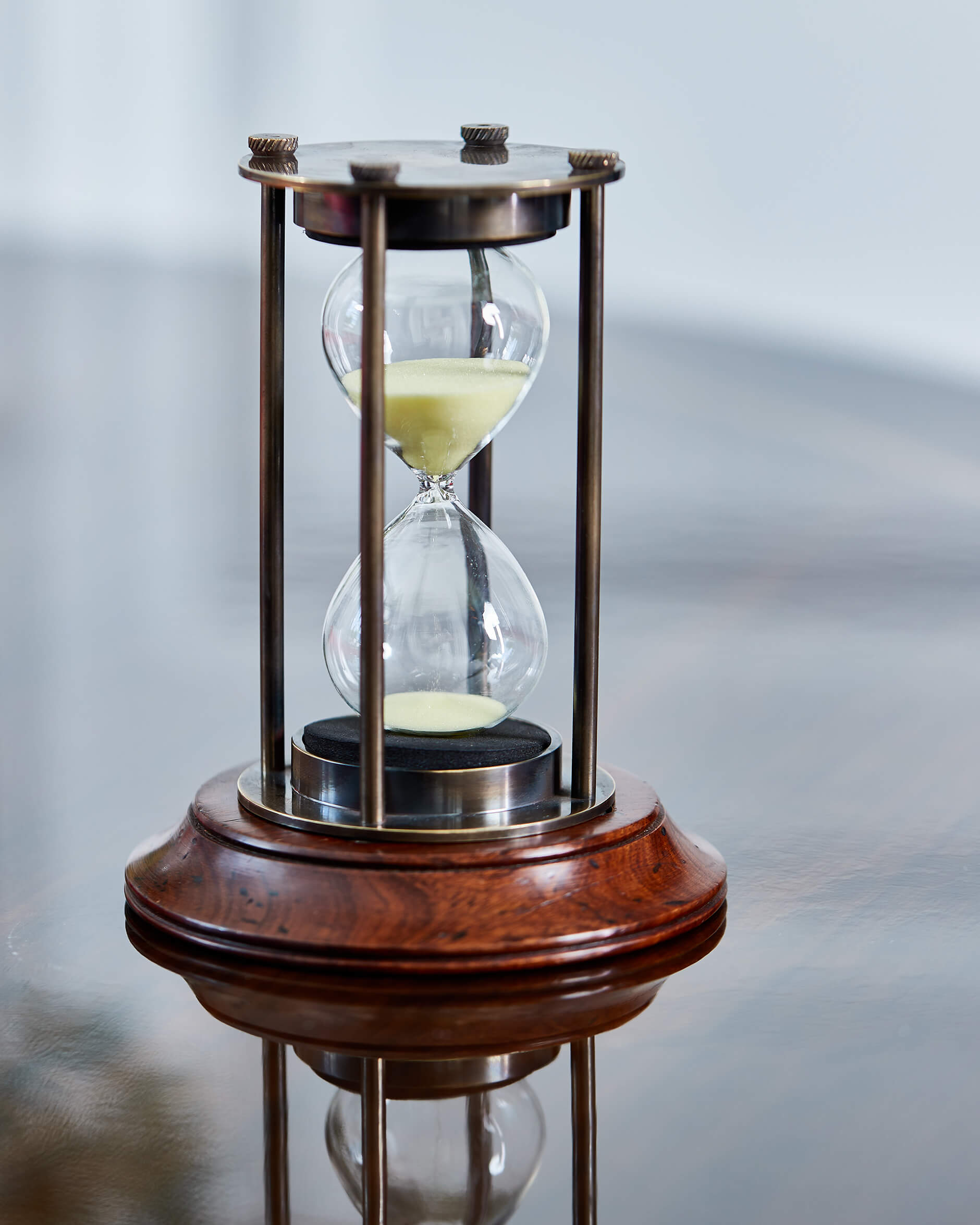 Timglas 30 minuter brons