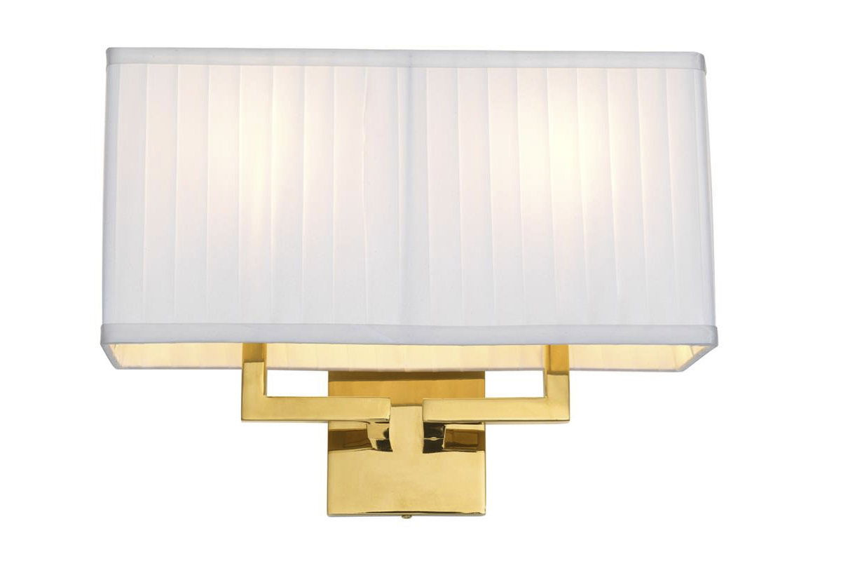 Westbrook vägglampa guld