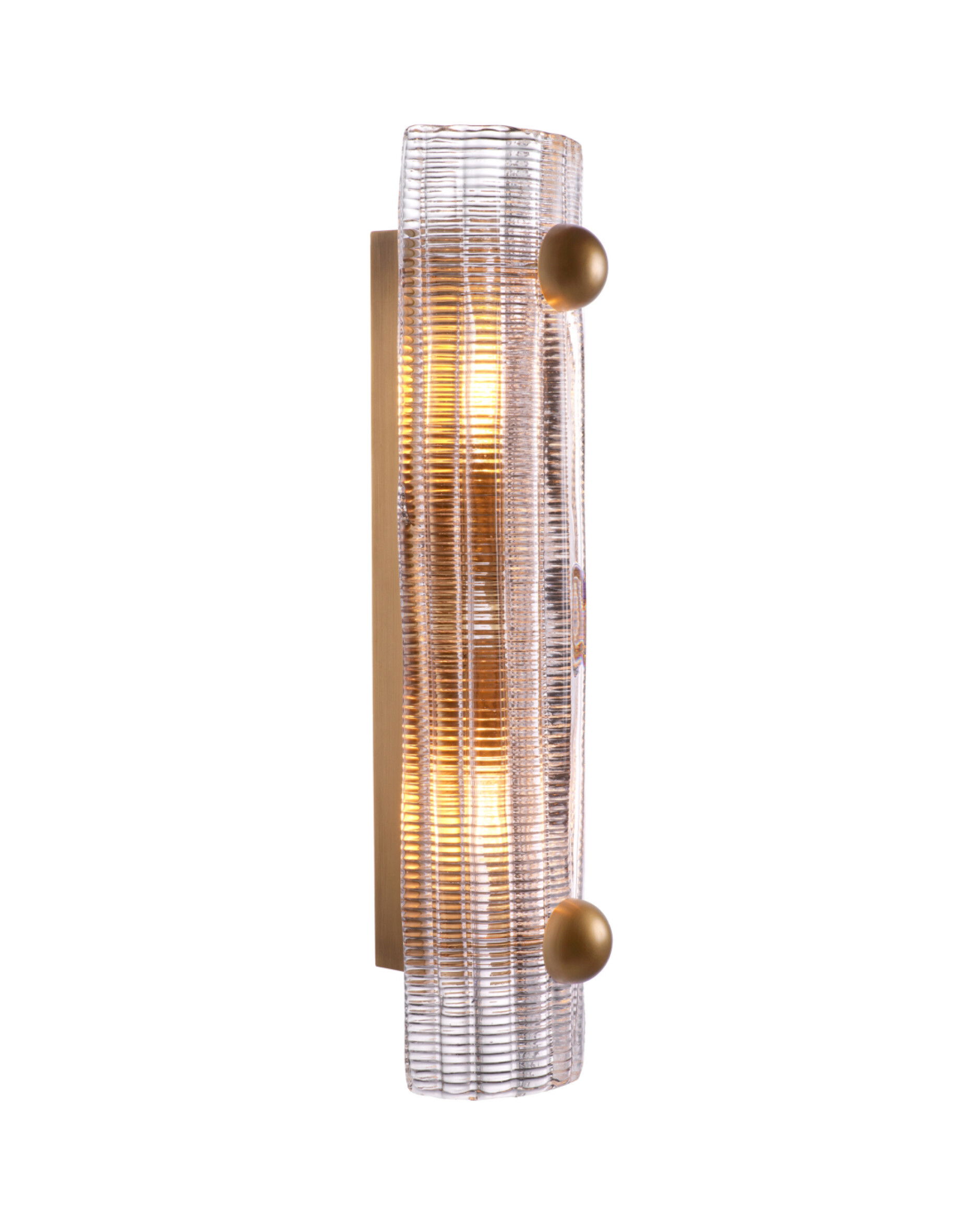 Dara vägglampa antik mässing