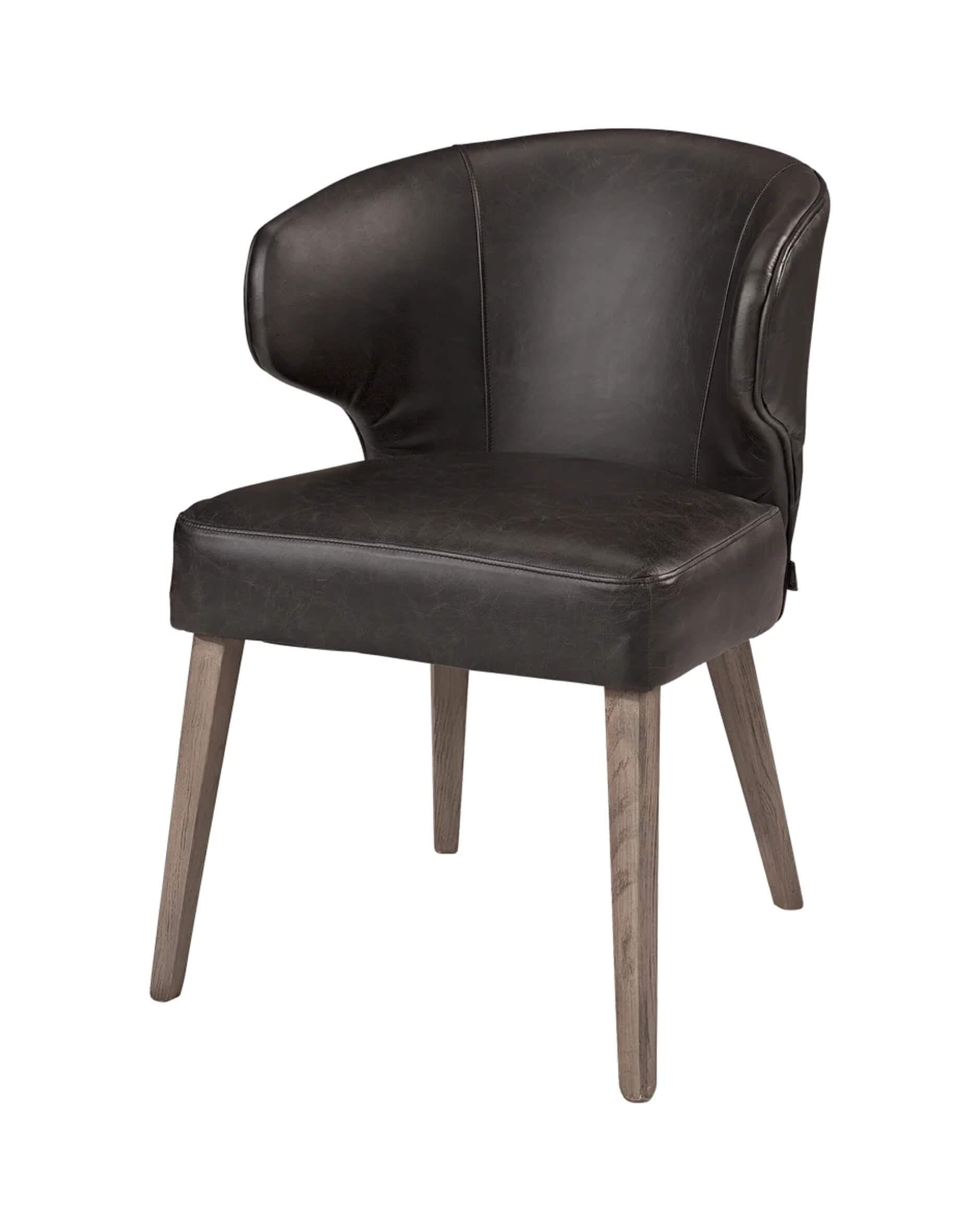 La Vella matstol svart