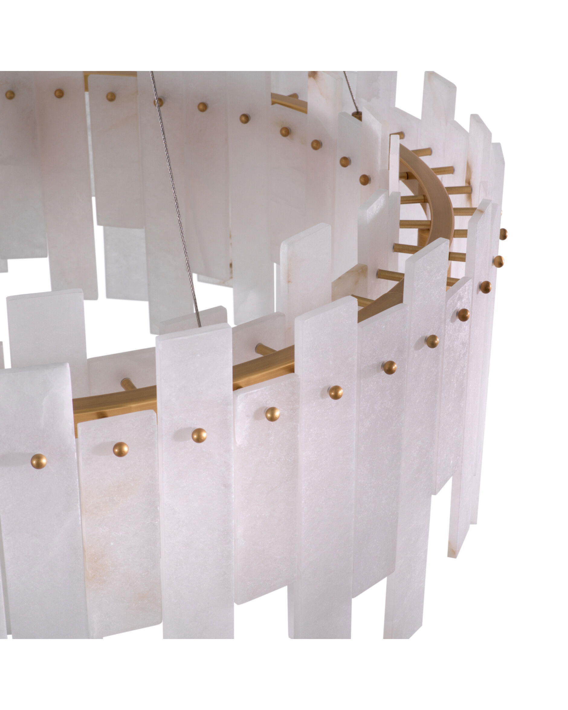 Pizzorni takkrona antik mässing