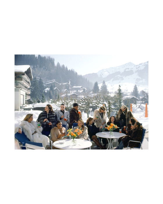 Drinks at Gstaad