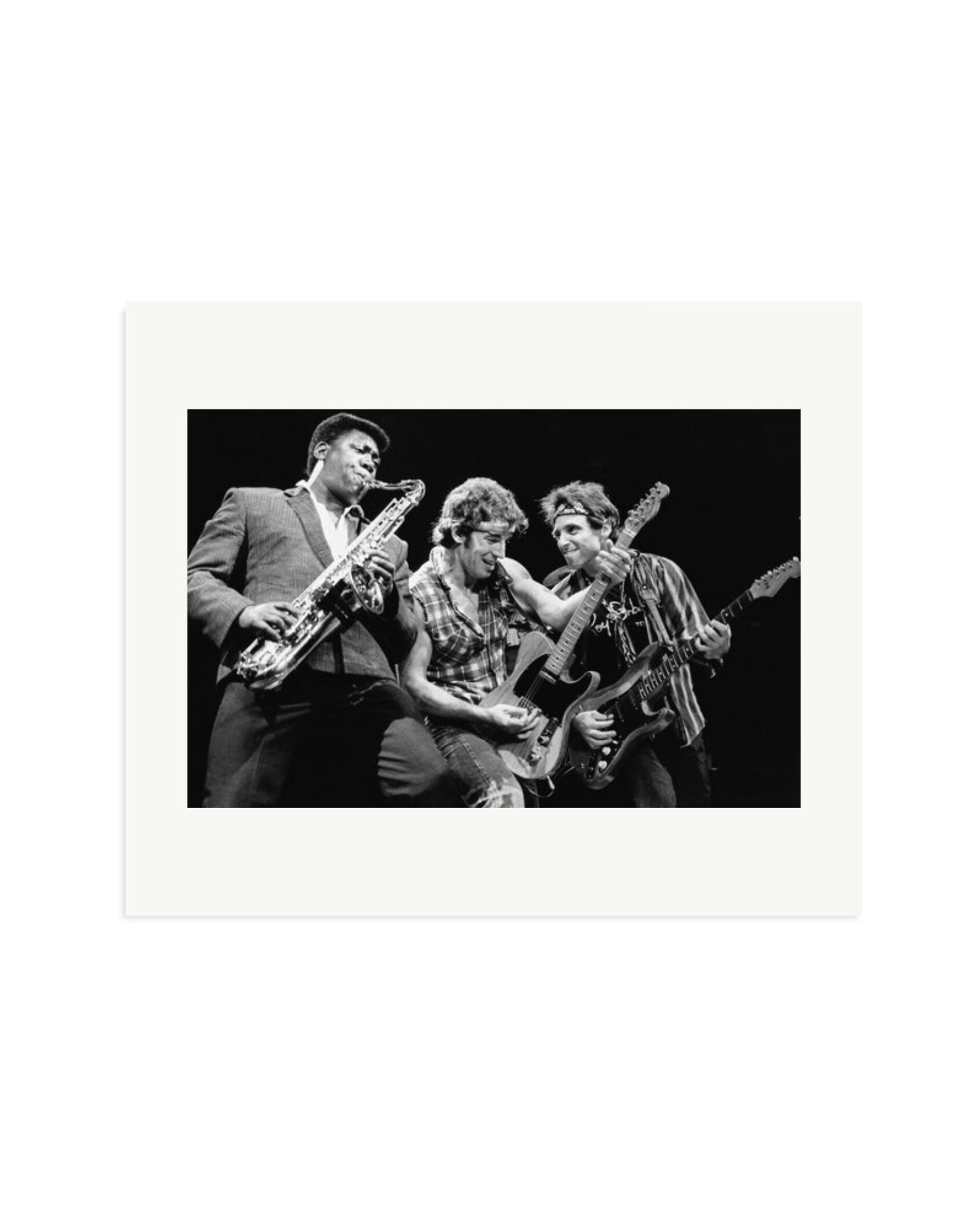 Bruce & The Boys Print Only / Large