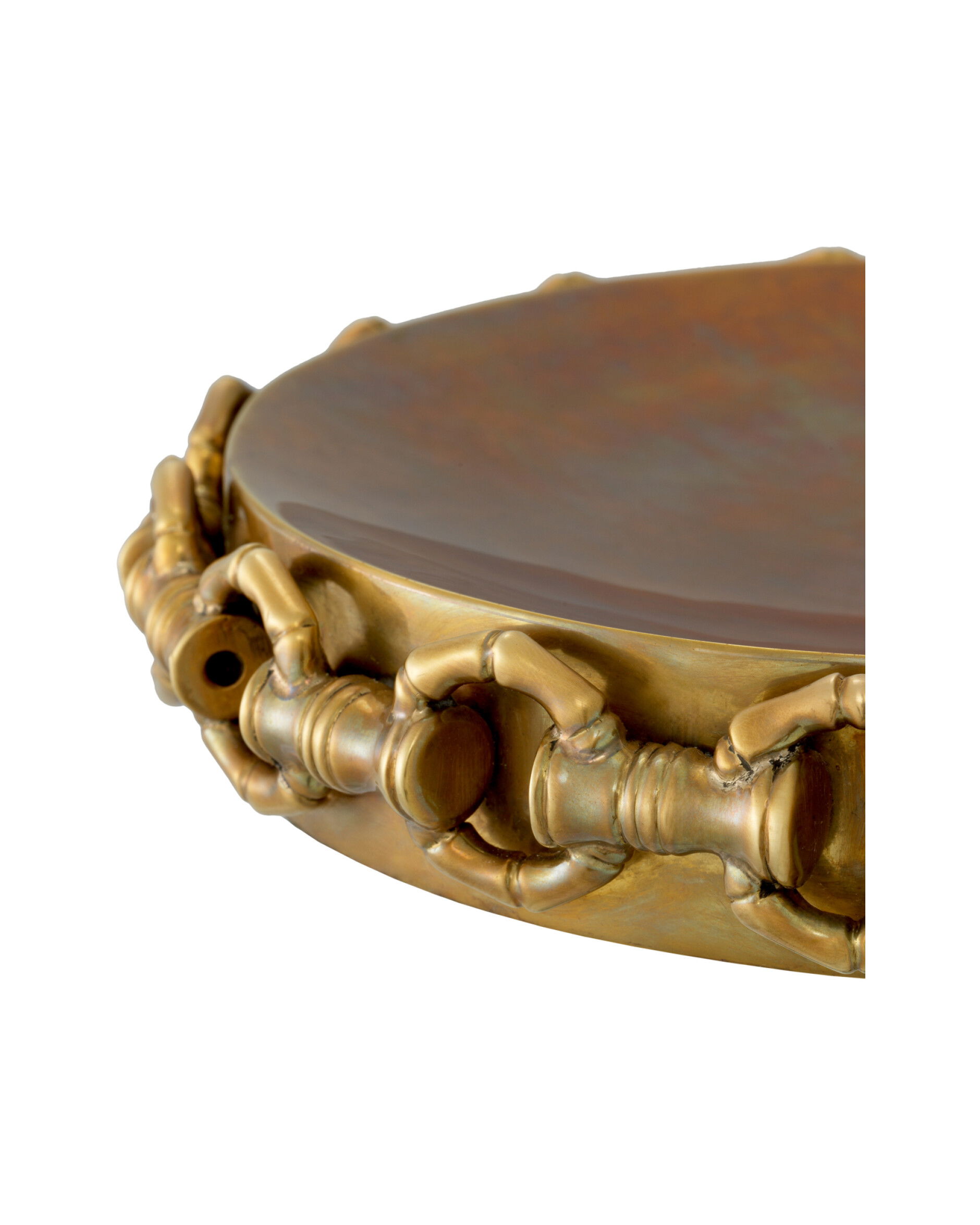 Clementine skål vintage mässing