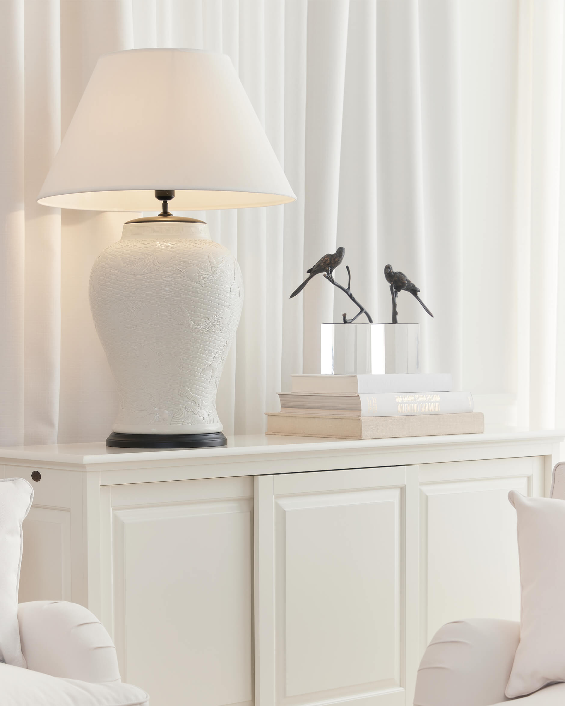 Morgana dekorationer brons 2-set