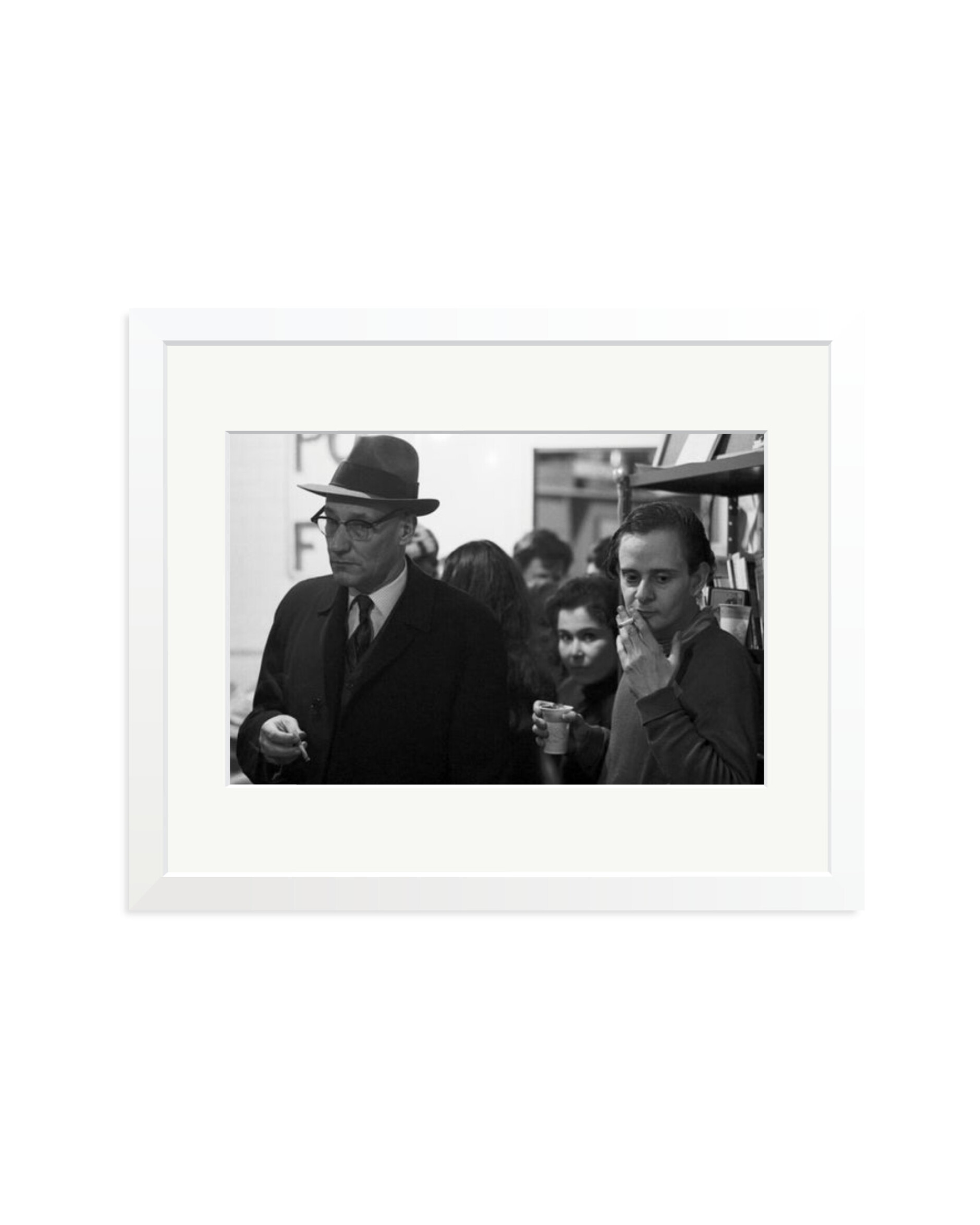 William S. Burroughs White / Medium