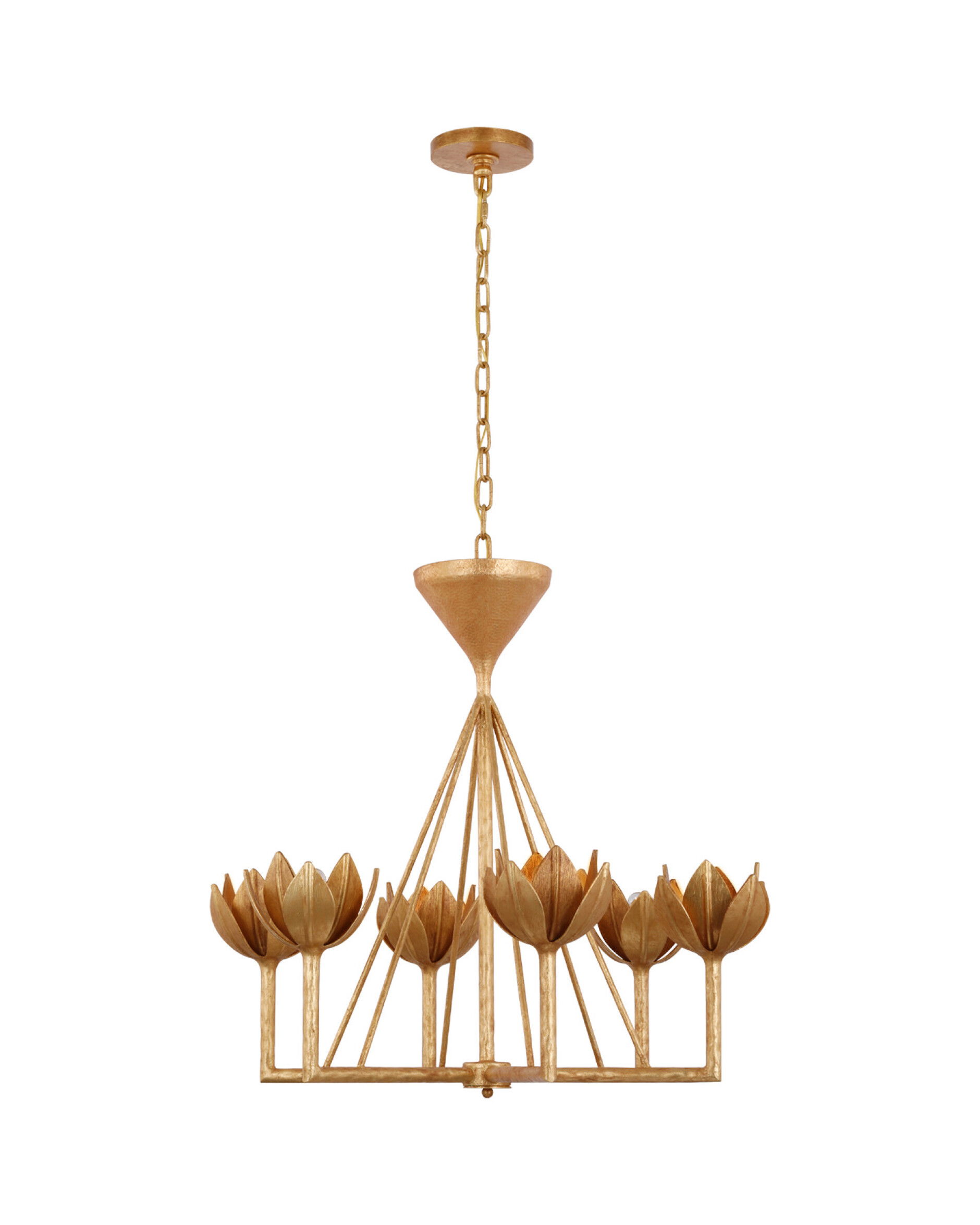 Alberto taklampa guld S