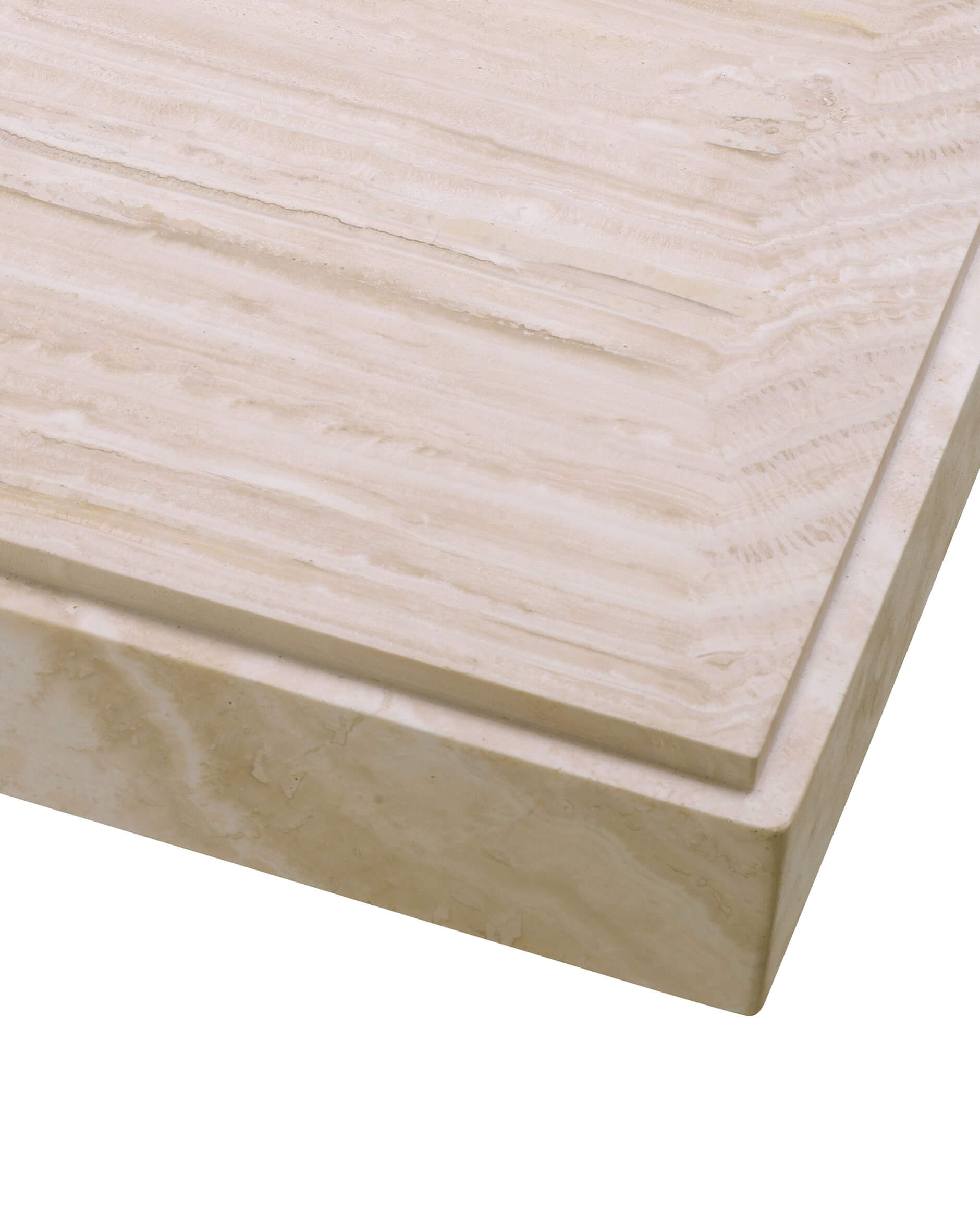 Sartoria soffbord travertin