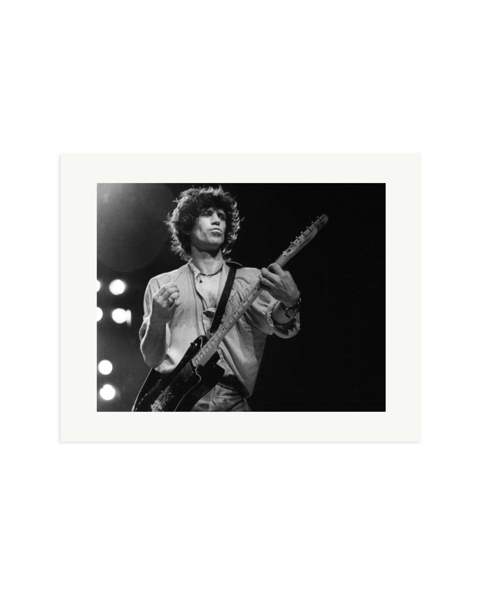 Keith Richards 1978 Print Only / XL